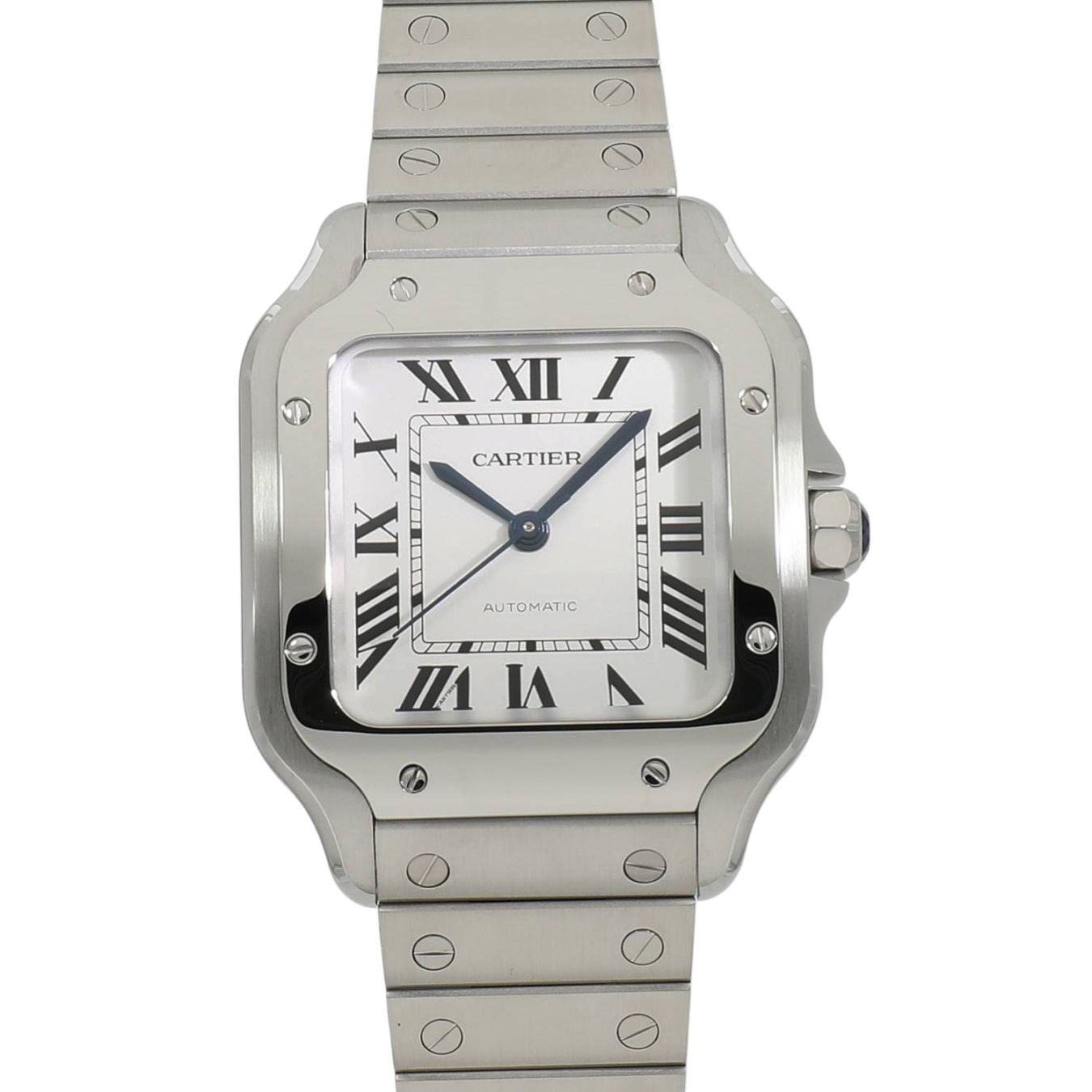 [未使用]カルティエ サントス ドゥ カルティエ MM WSSA0029 シルバー ユニセックス