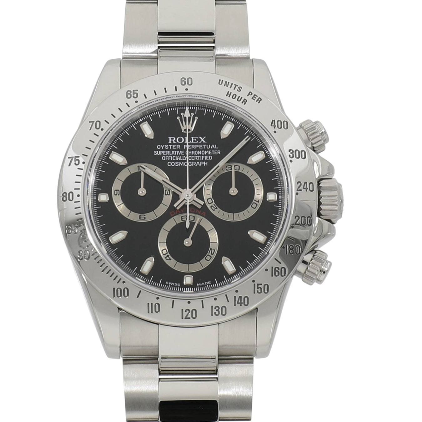 [中古]ロレックス コスモグラフ デイトナ 116520 Y番 ブラック メンズ