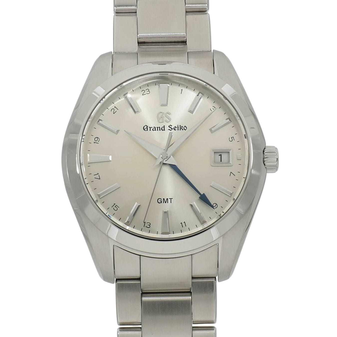 [中古]セイコー グランドセイコー ヘリテージコレクション 9Fクォーツ GMT SBGN011 / 9F86-0AF0 シャンパンゴールド メンズ