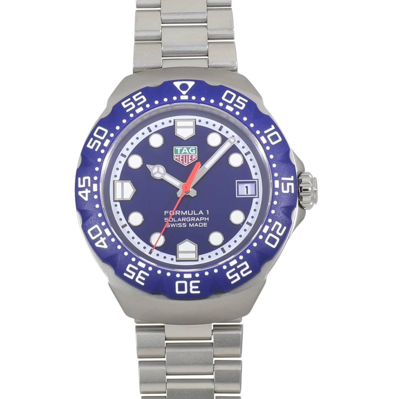[新品]タグホイヤー フォーミュラ1 ソーラーグラフ WBY1112.BA0042 ブルー メンズ