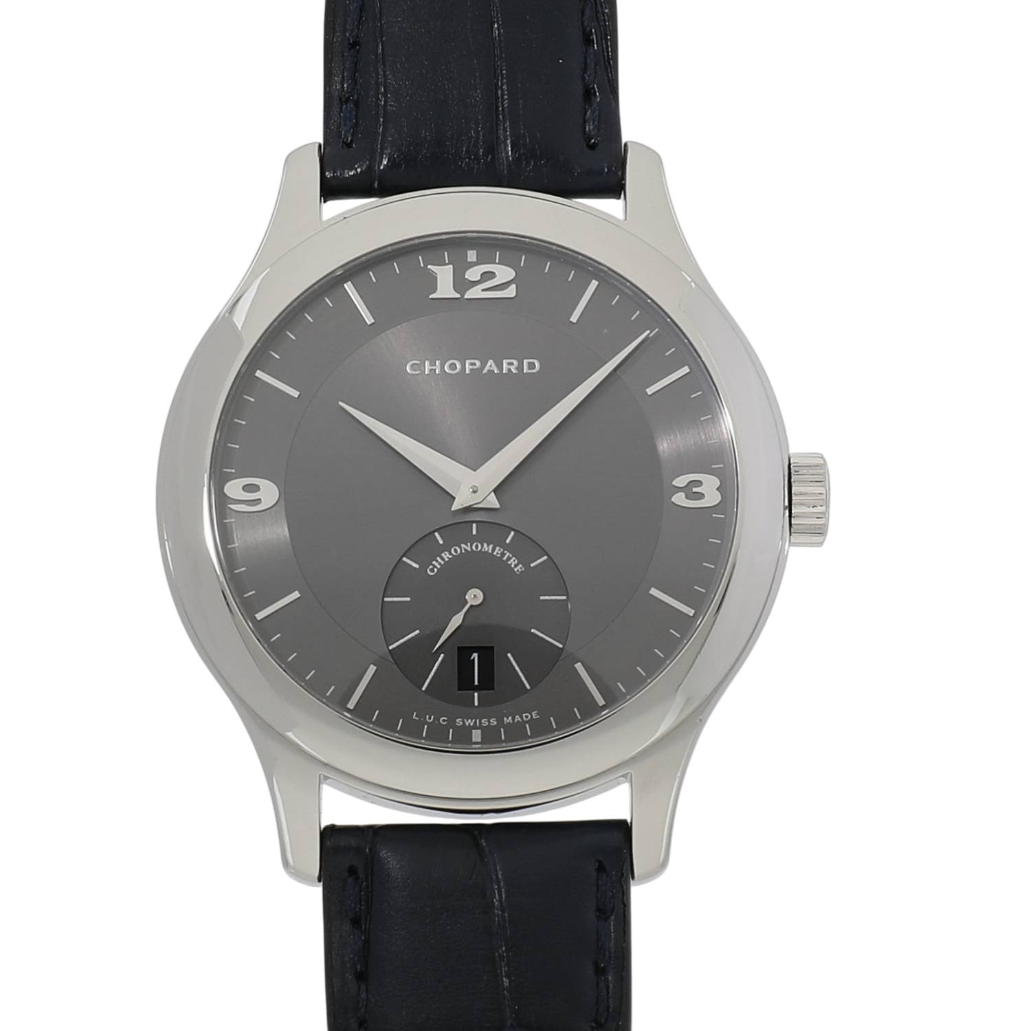 [中古]ショパール L.U.C クラシック マーク III 168500-3002 グレー メンズ