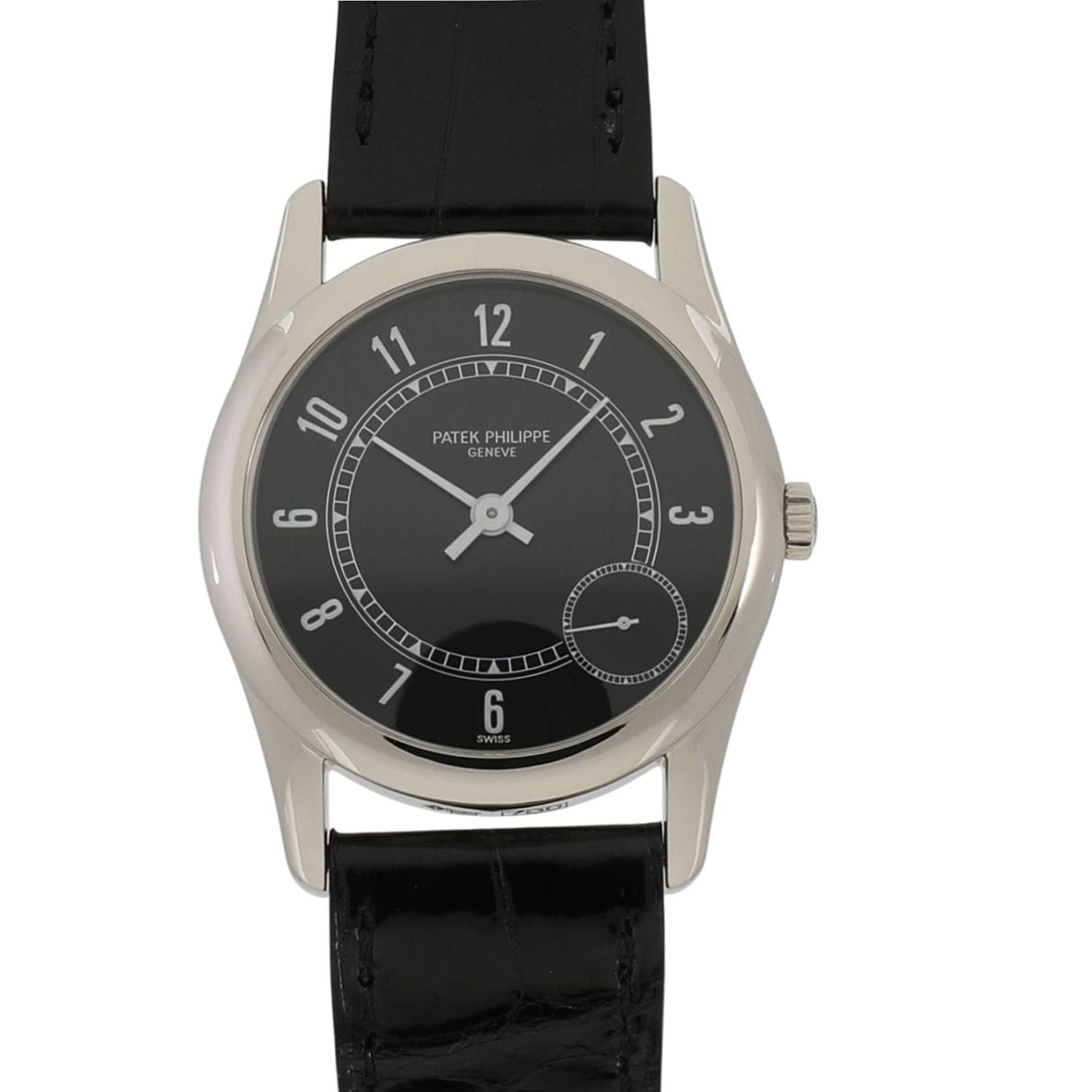 [中古]パテックフィリップ カラトラバ 5000G ブラック メンズ