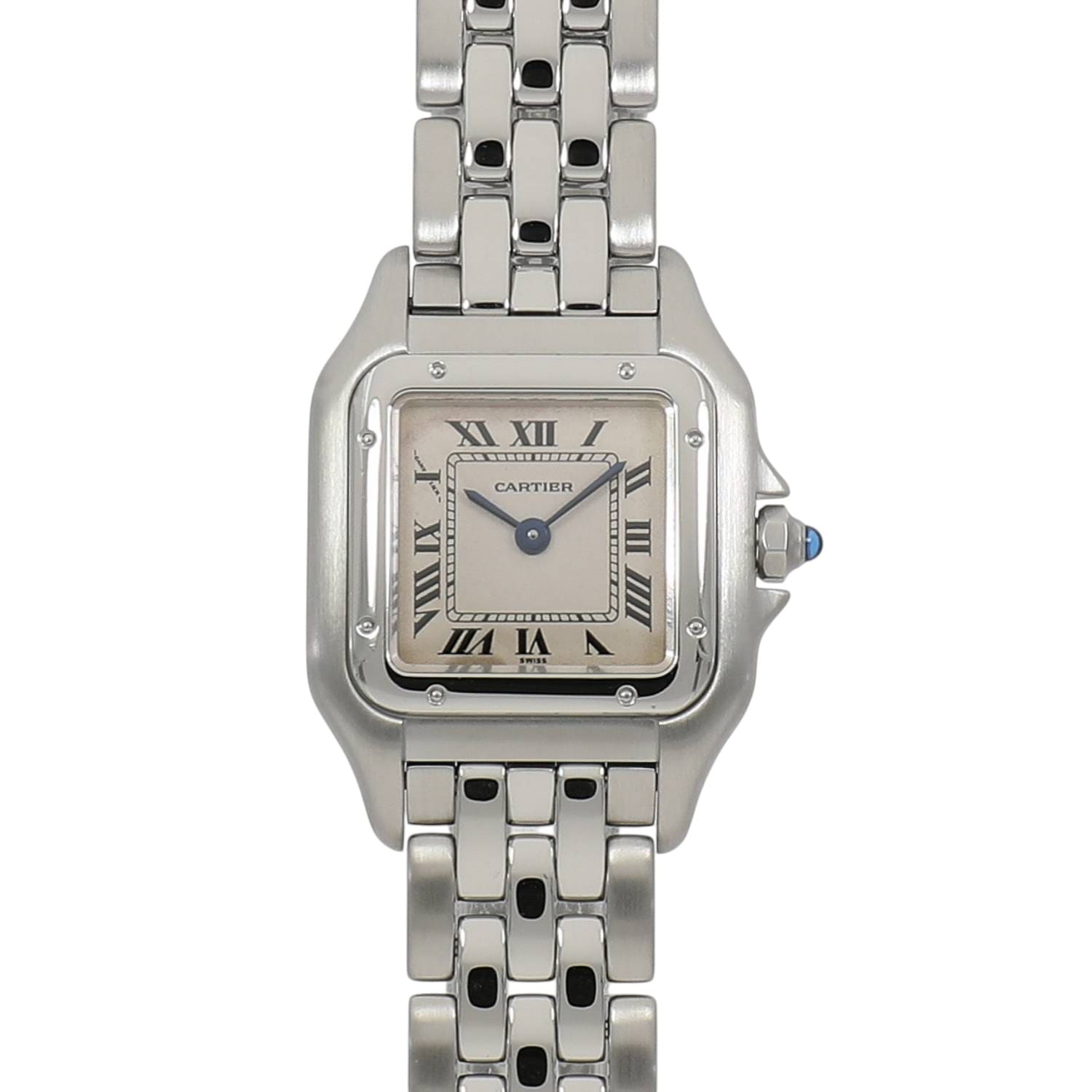 [中古]カルティエ パンテール クラシック フィガロ SM W25033P5 アイボリー レディース