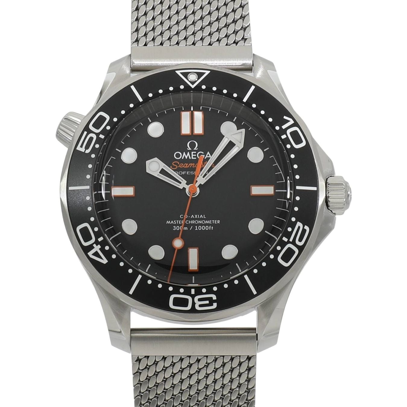 [新品]オメガ シーマスターダイバー300m マスターコーアクシャル クロノメーター 42mm 210.30.42.20.01.018 ブラック メンズ