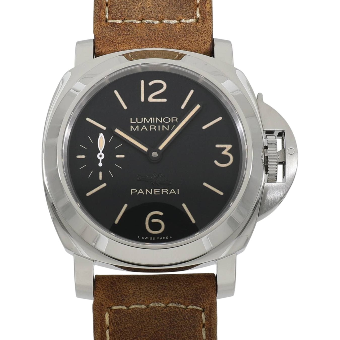 [中古]パネライ ルミノール マリーナ アッチャイオ 銀座ブティック限定 100本 PAM00415 M番 ブラック メンズ