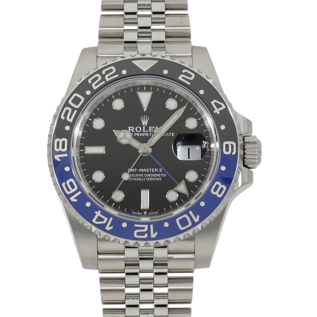 [中古]ロレックス GMTマスター II 126710BLNR ランダム ブラック メンズ