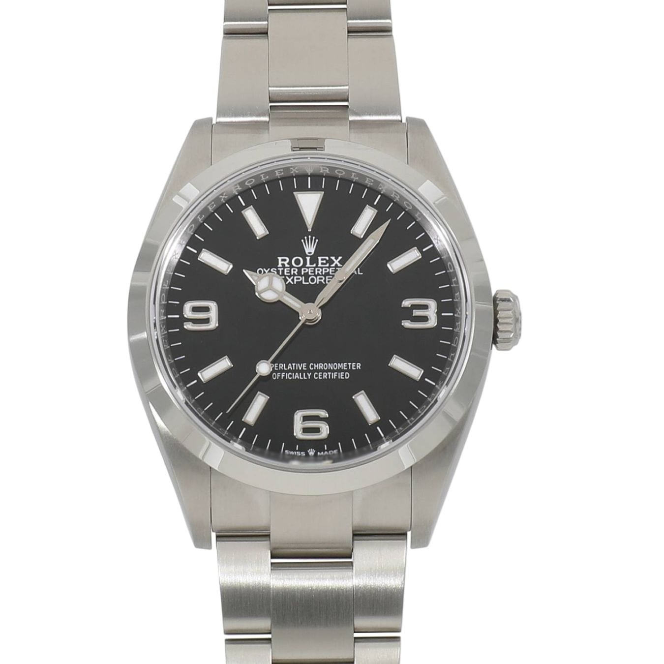 [中古]ロレックス エクスプローラー 36 124270 ランダム ブラック メンズ