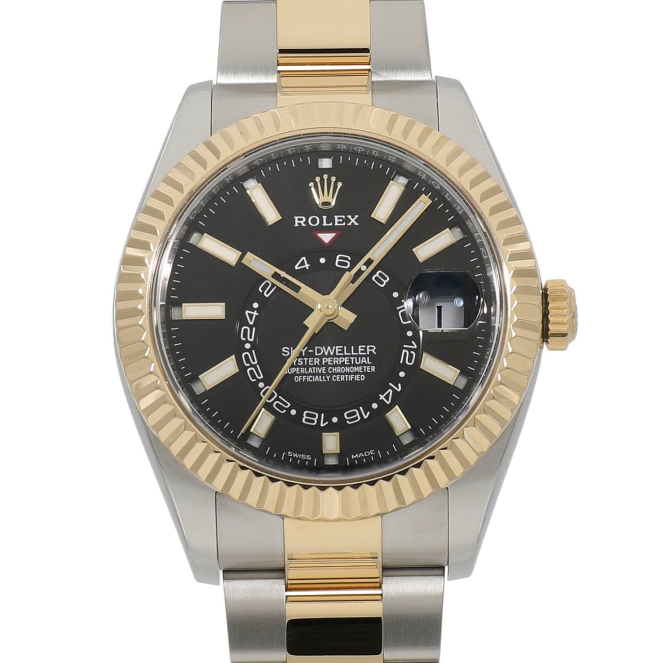 [中古]ロレックス スカイドゥエラー 326933 ランダム ブラック メンズ