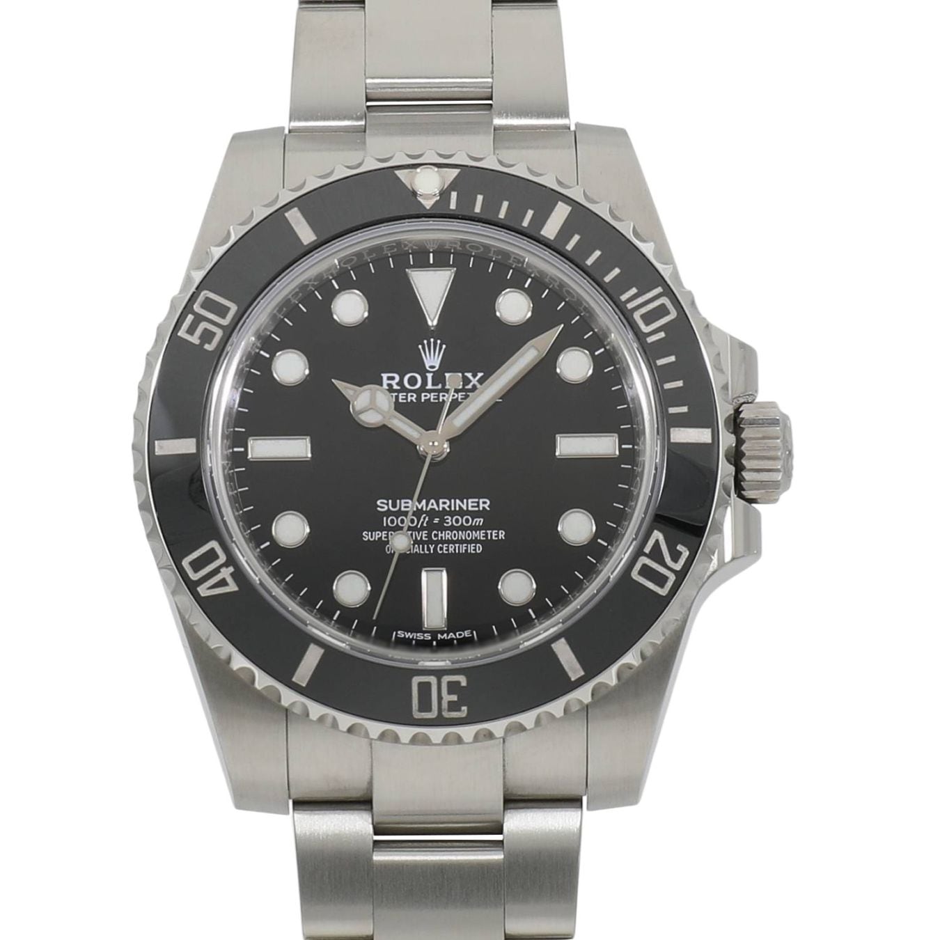 [中古]ロレックス サブマリーナー 114060 ランダム ブラック メンズ