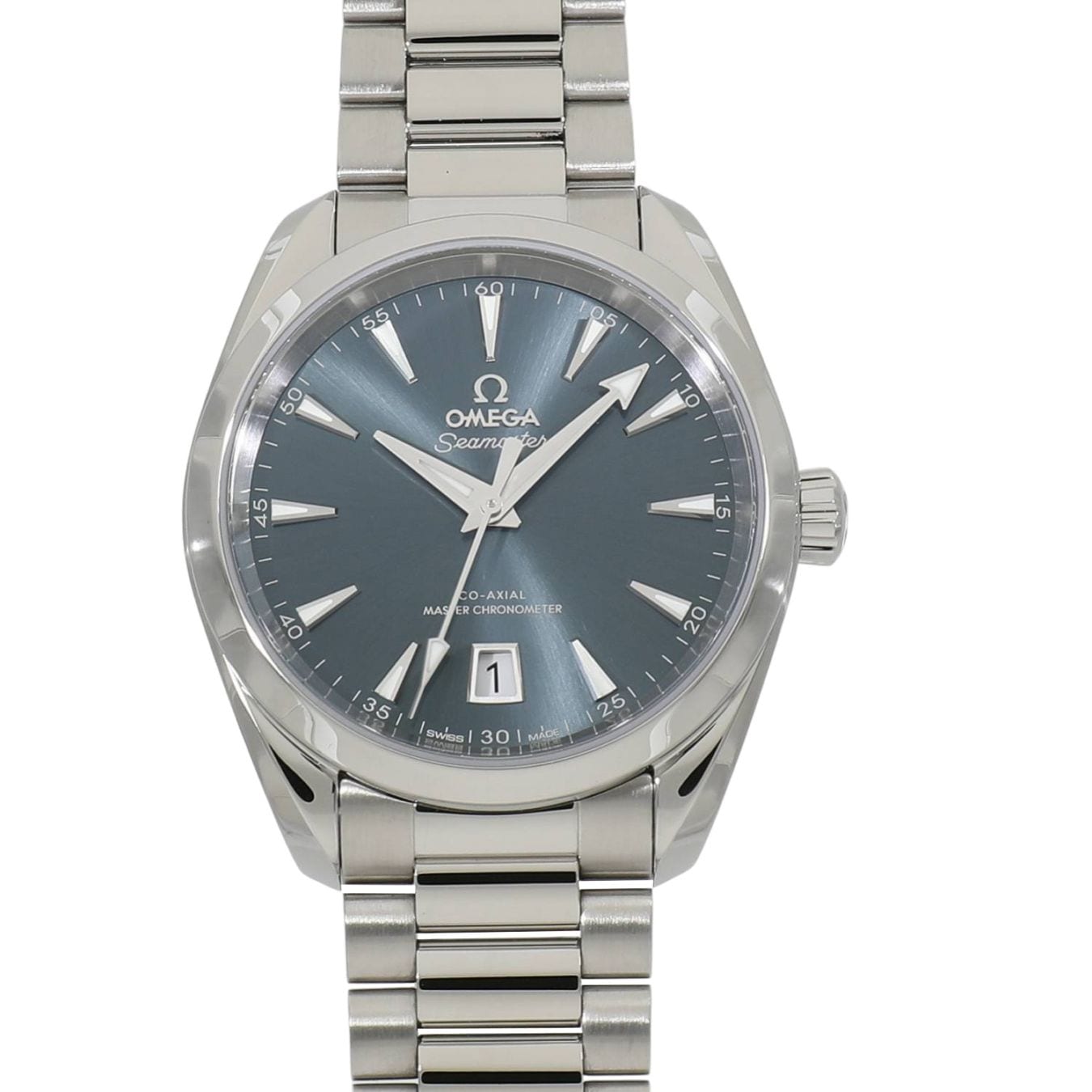 [未使用]オメガ シーマスター アクアテラ シェード コーアクシャル マスタークロノメーター 220.10.38.20.03.003 アトランティックブルー ユニセックス