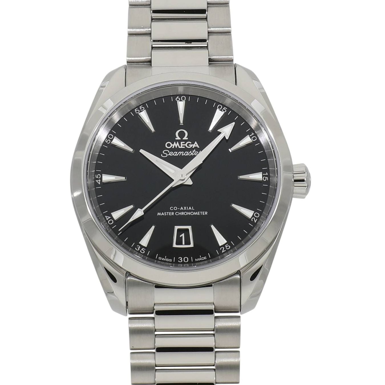 [未使用]オメガ シーマスター アクアテラ 150M 38mm 220.10.38.20.01.004 ブラック メンズ