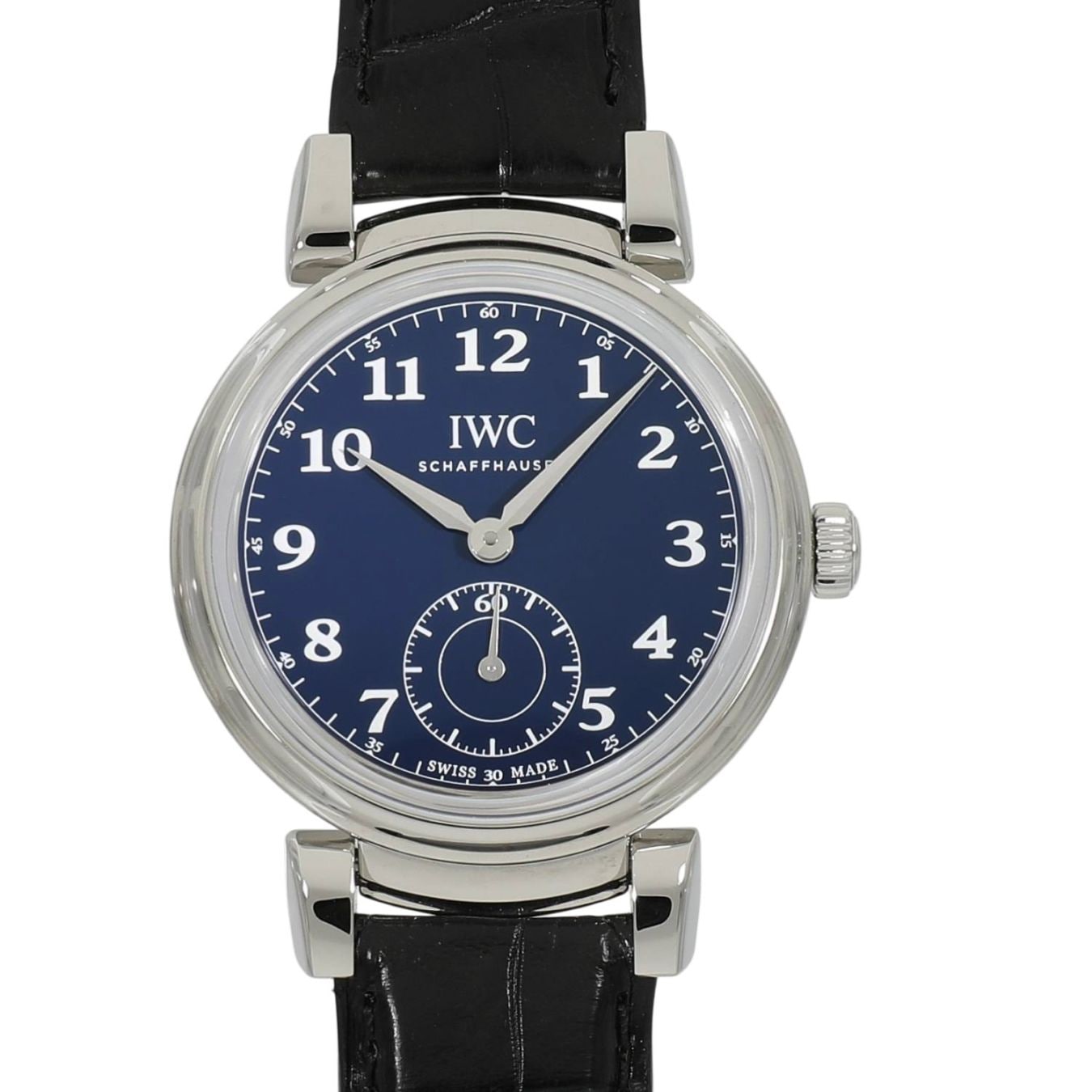 [中古]IWC ダ・ヴィンチ オートマティック 150イヤーズ 世界限定500本 IW358102 ブルー メンズ