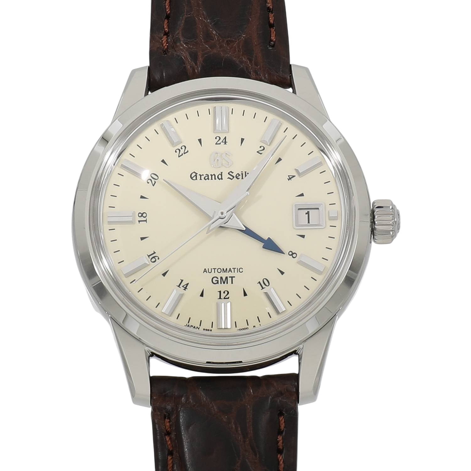 [未使用]セイコー グランドセイコー エレガンス コレクション メカニカル GMT SBGM221 / 9S66-00A0 アイボリー メンズ