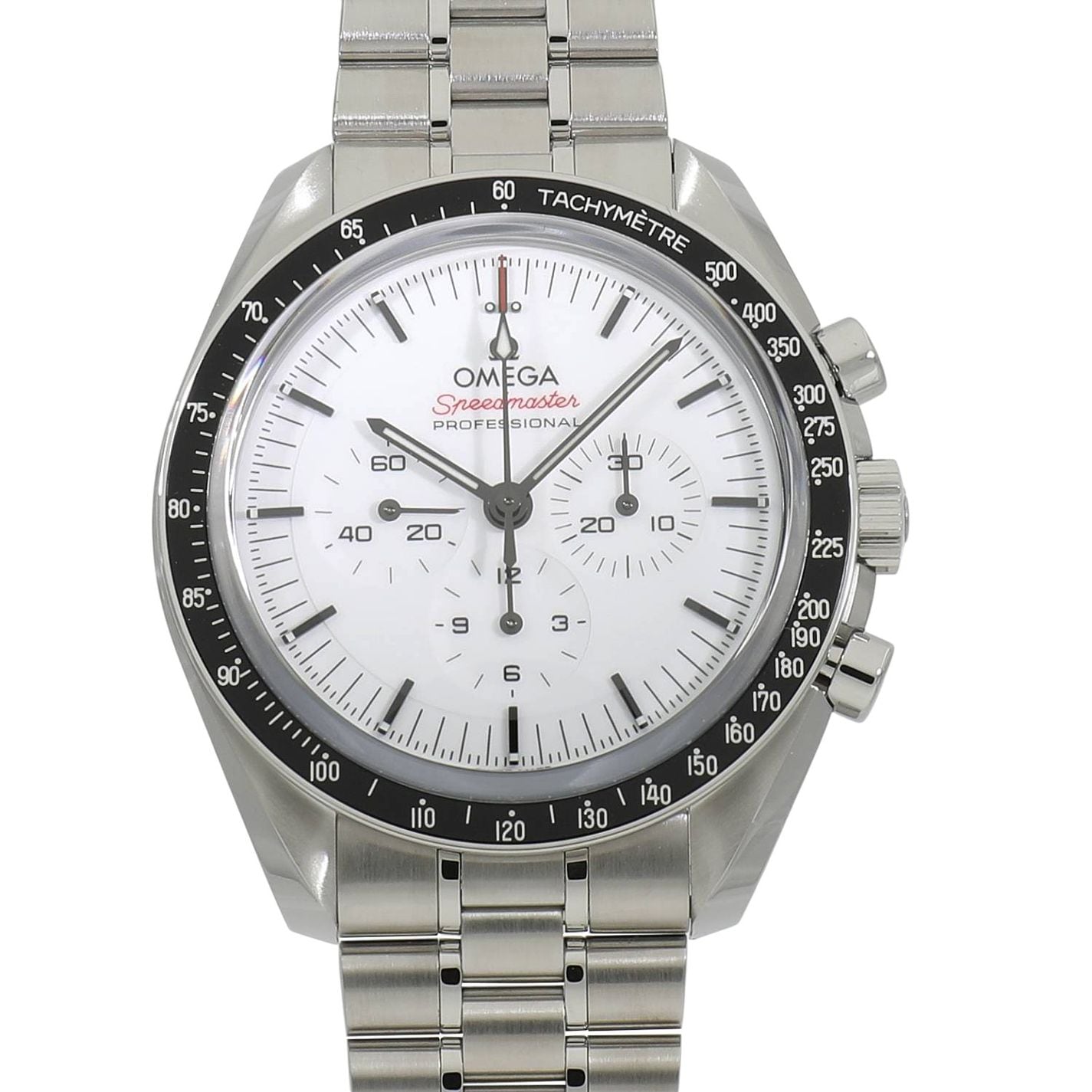[未使用]オメガ スピードマスター ムーンウォッチ プロフェッショナル コーアクシャル マスター クロノメーター クロノグラフ 42MM 310.30.42.50.04.001  ホワイト メンズ