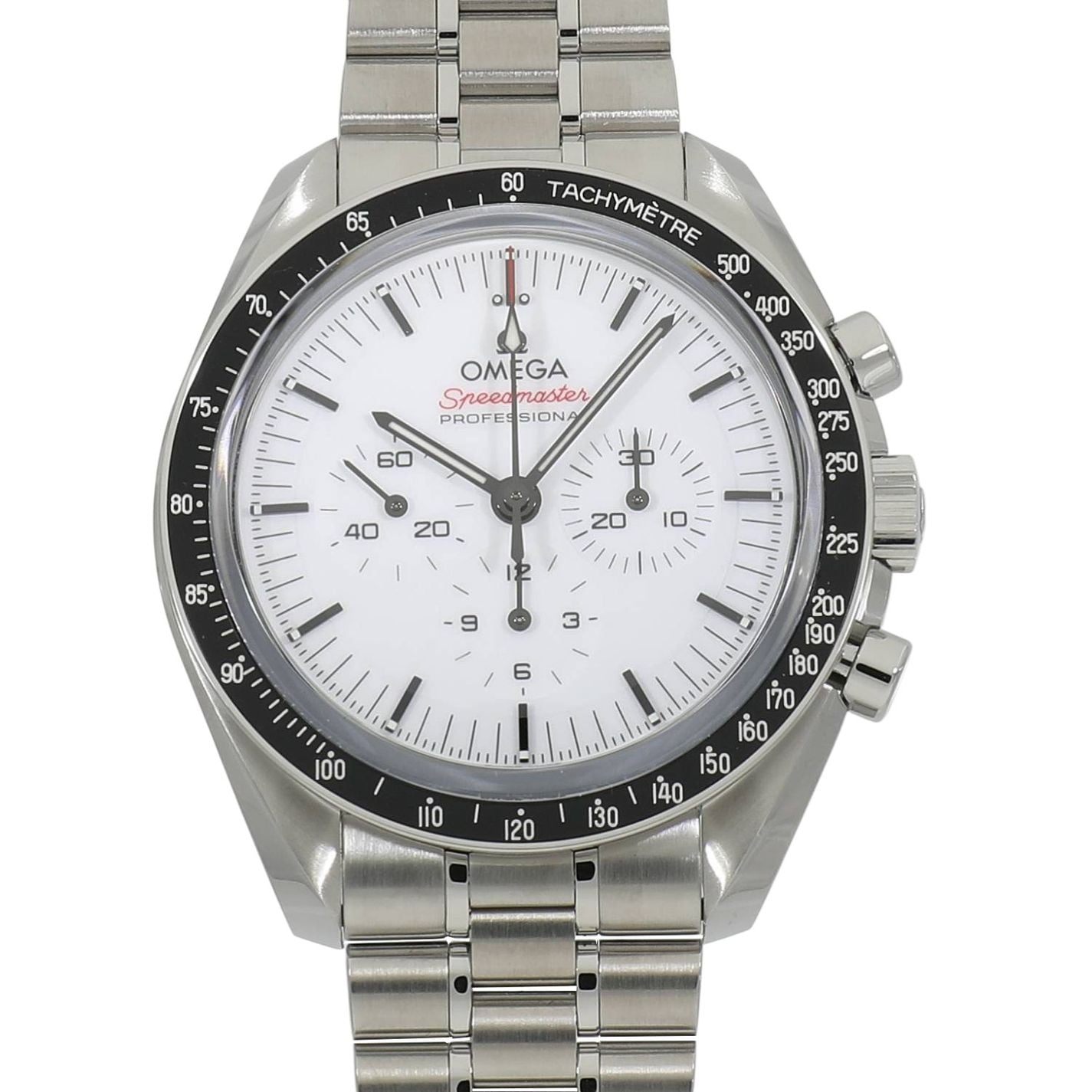 [未使用]オメガ スピードマスター ムーンウォッチ プロフェッショナル コーアクシャル マスター クロノメーター クロノグラフ 42MM 310.30.42.50.04.001  ホワイト メンズ