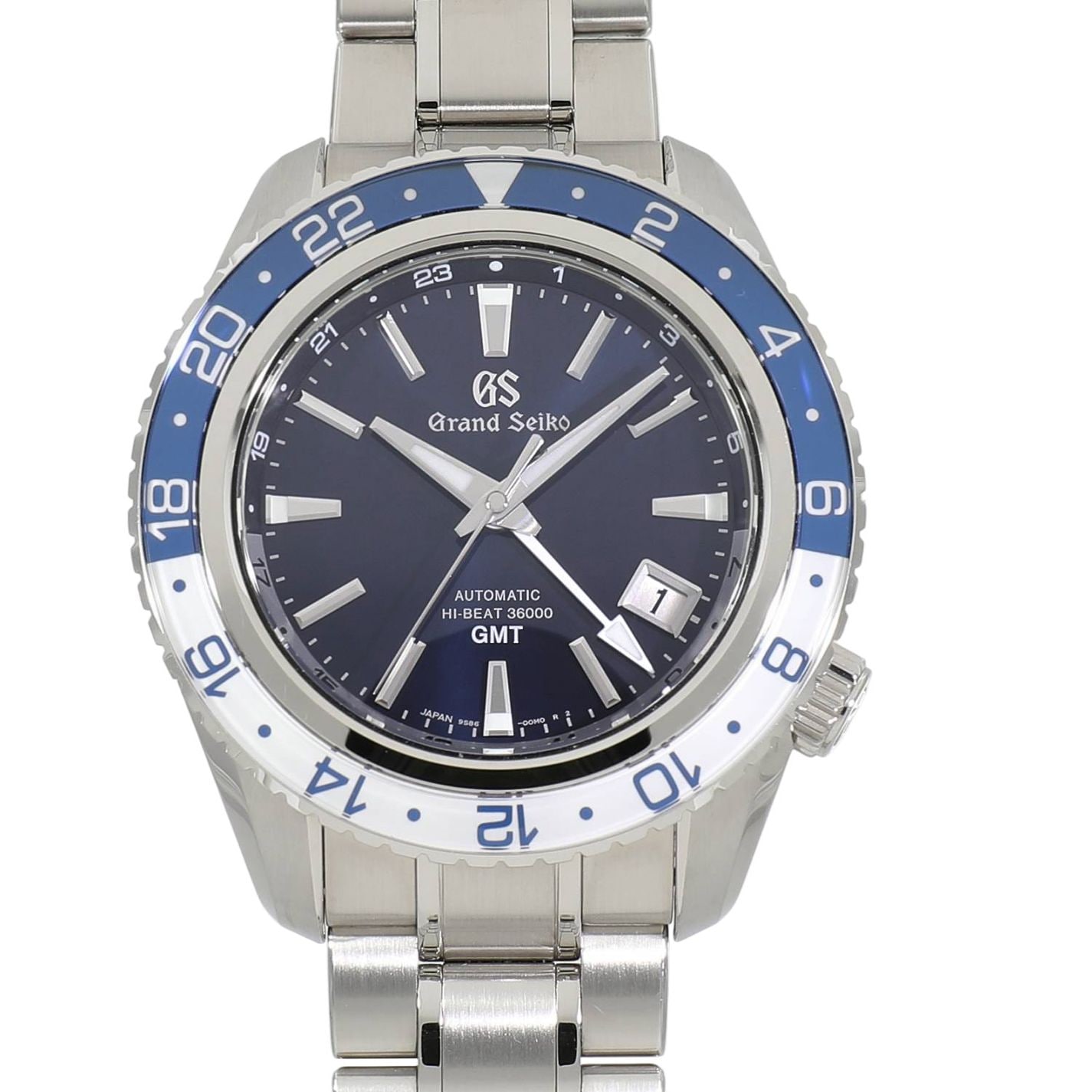 [未使用]セイコー グランドセイコー スポーツコレクション メカニカル ハイビート36000 GMT SBGJ237 / 9S86-00K0 ブルー メンズ