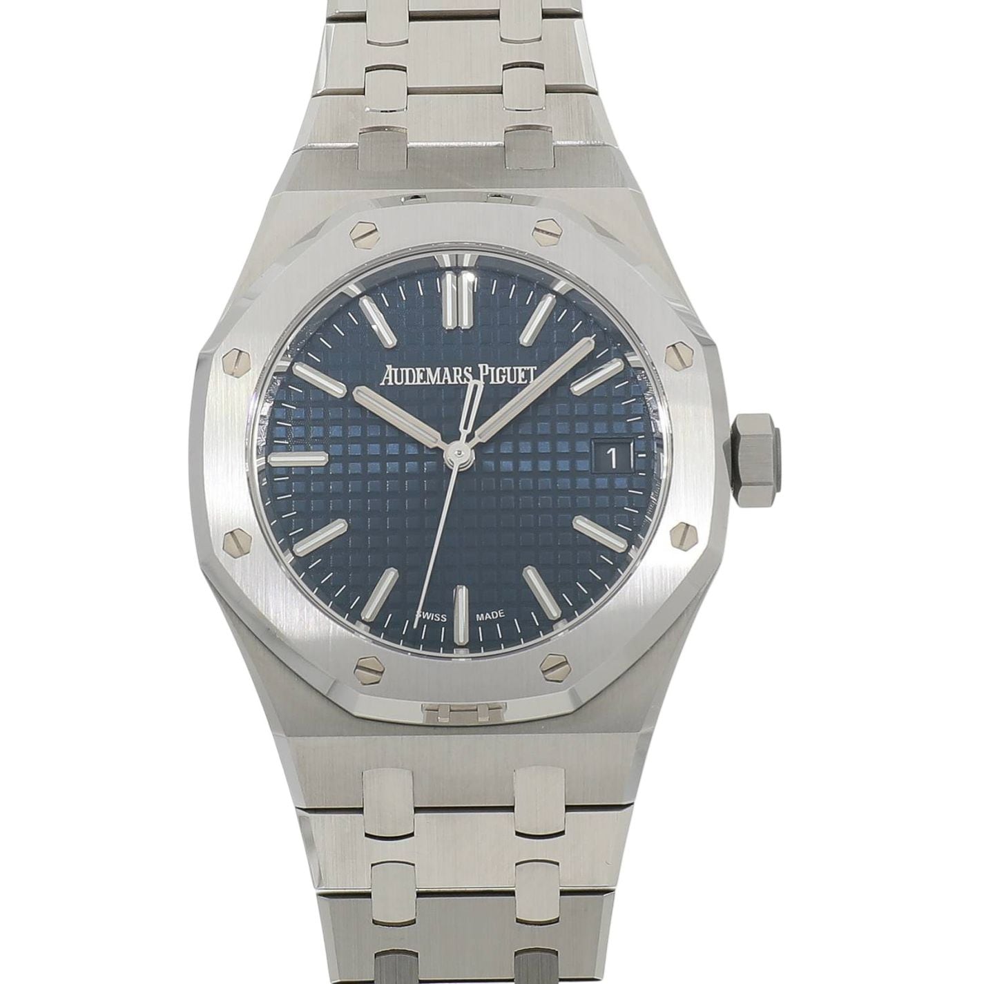 [中古]オーデマピゲ ロイヤル オーク オートマティック 15550ST.OO.1356ST.06 ナイトブルー ユニセックス