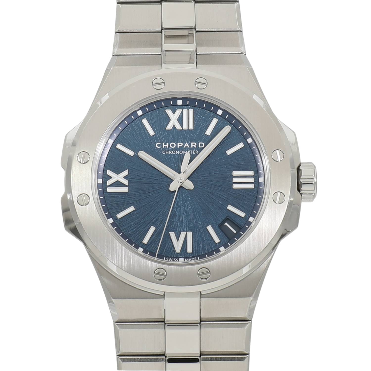 [中古]ショパール アルパイン イーグル 41 298600-3001 ブルー メンズ