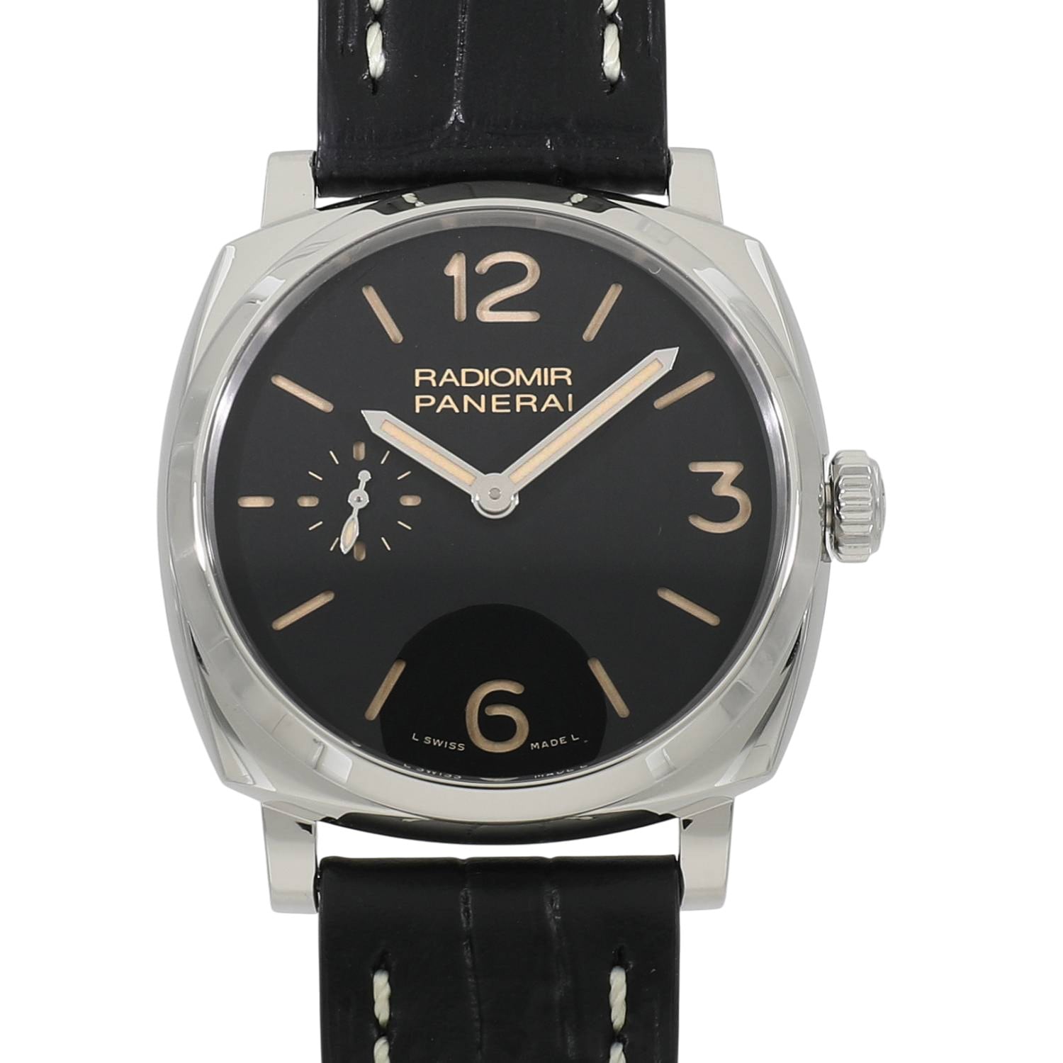 [中古]パネライ ラジオミール 1940 PAM00512 P番 ブラック メンズ