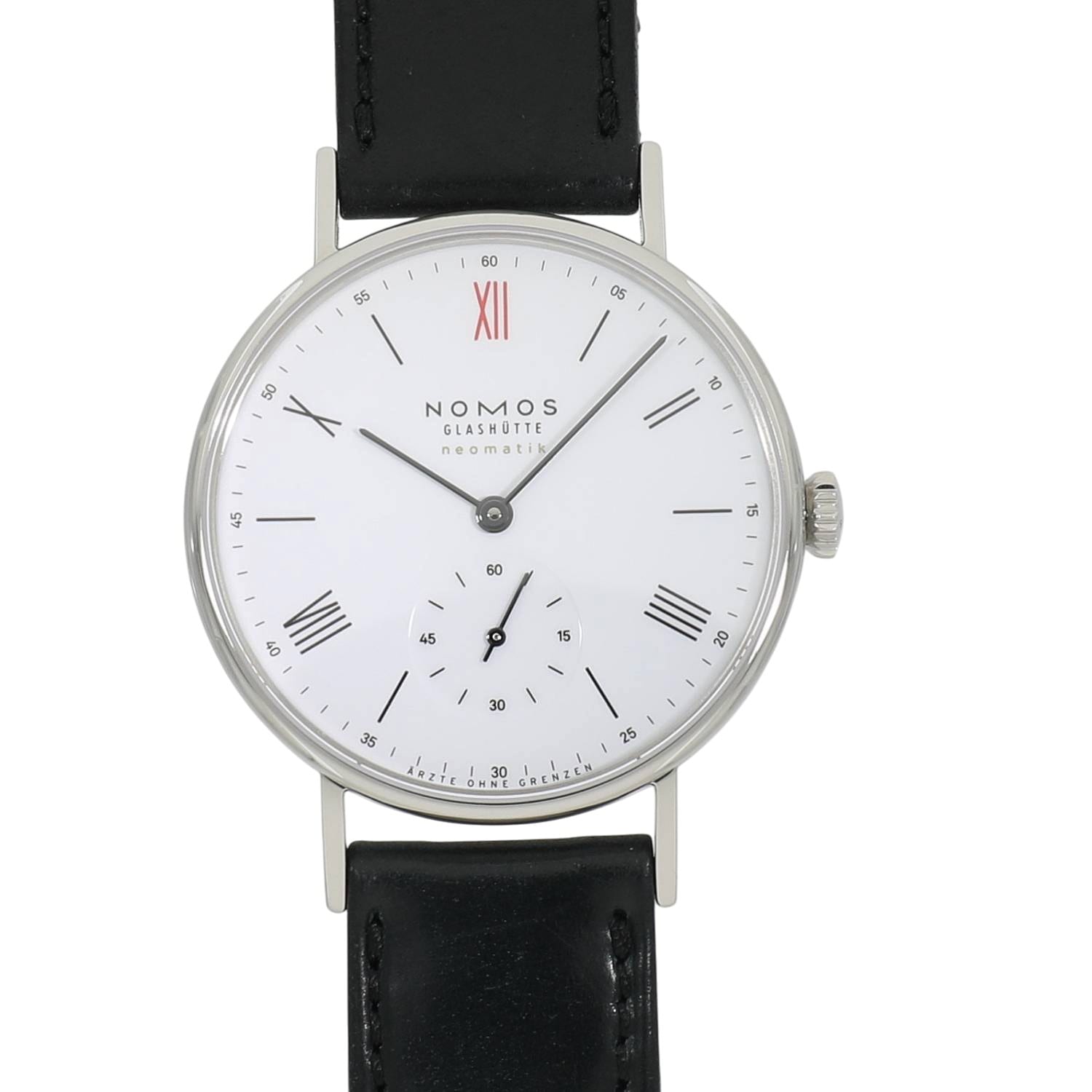 [新品]ノモス ラドウィッグ ネオマティック ドイツ国境なき医師団 世界限定250本 NM282.S2 / 282.S2 ホワイト メンズ