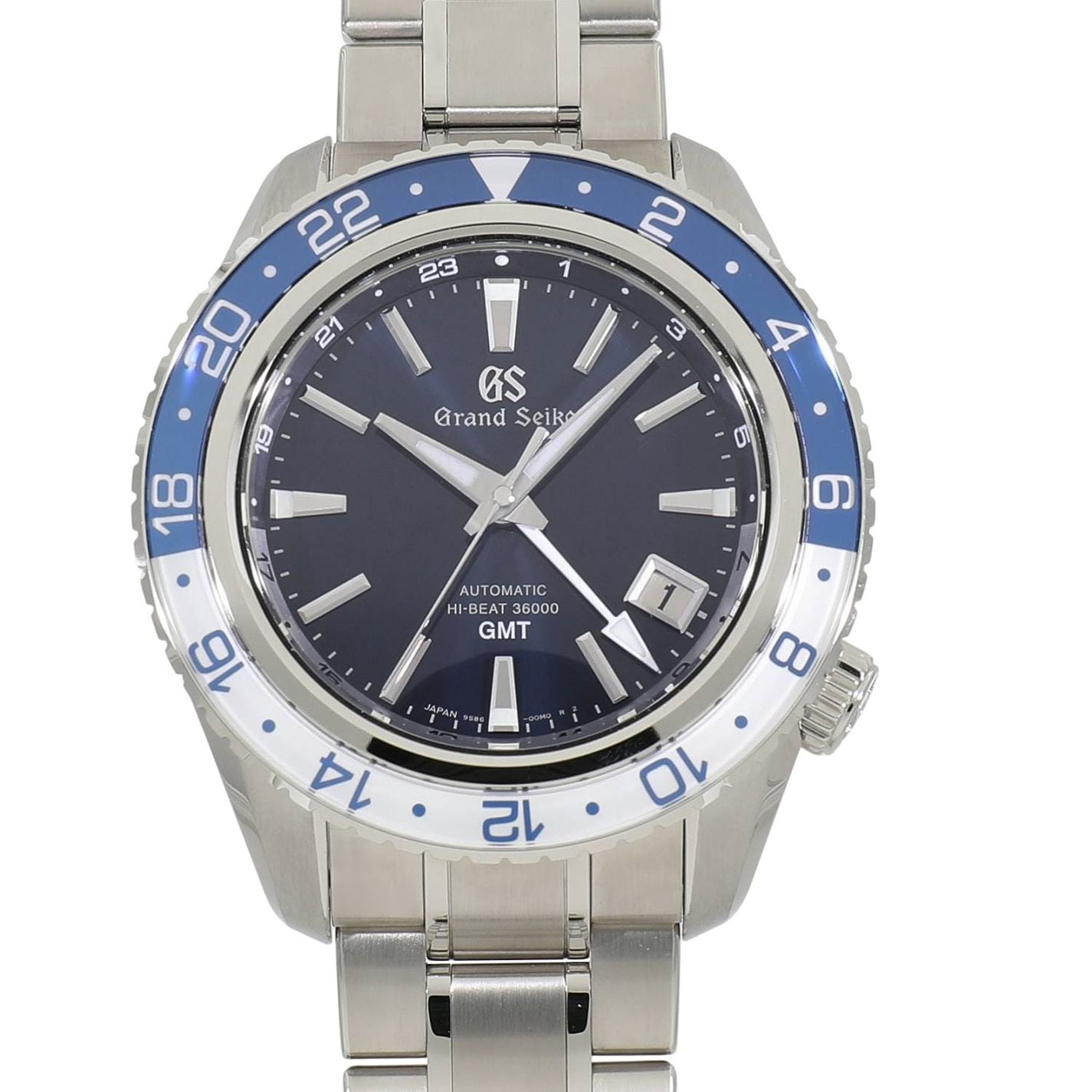 [未使用]セイコー グランドセイコー スポーツコレクション メカニカル ハイビート36000 GMT SBGJ237 / 9S86-00K0 ブルー メンズ