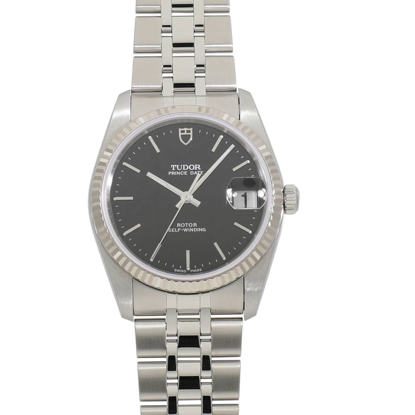 [中古]チューダー プリンス デイト 74034 ブラック メンズ