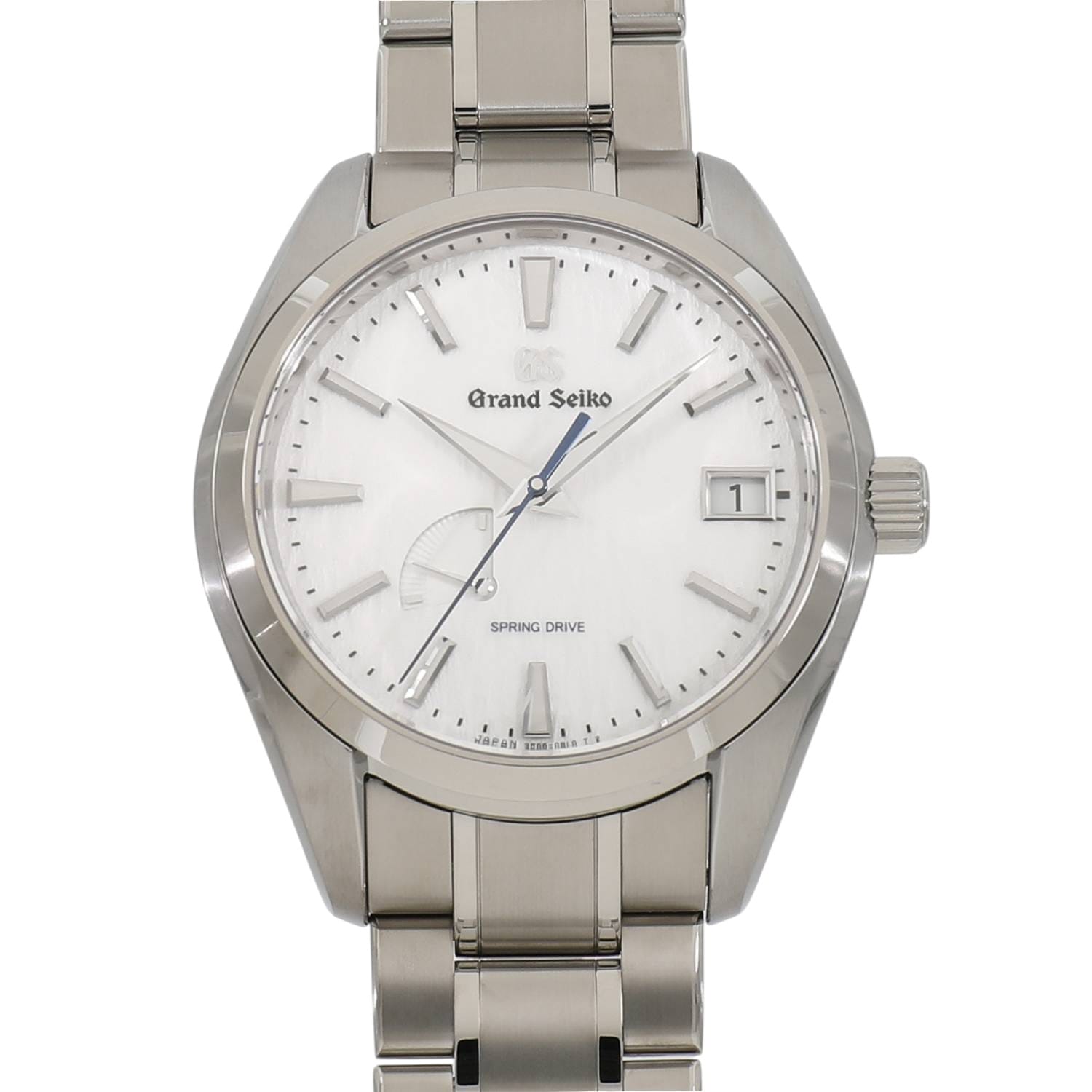 [未使用]セイコー グランドセイコー ヘリテージコレクション スプリングドライブ パワーリザーブ SBGA211 / 9R65-0AE0 ホワイト メンズ