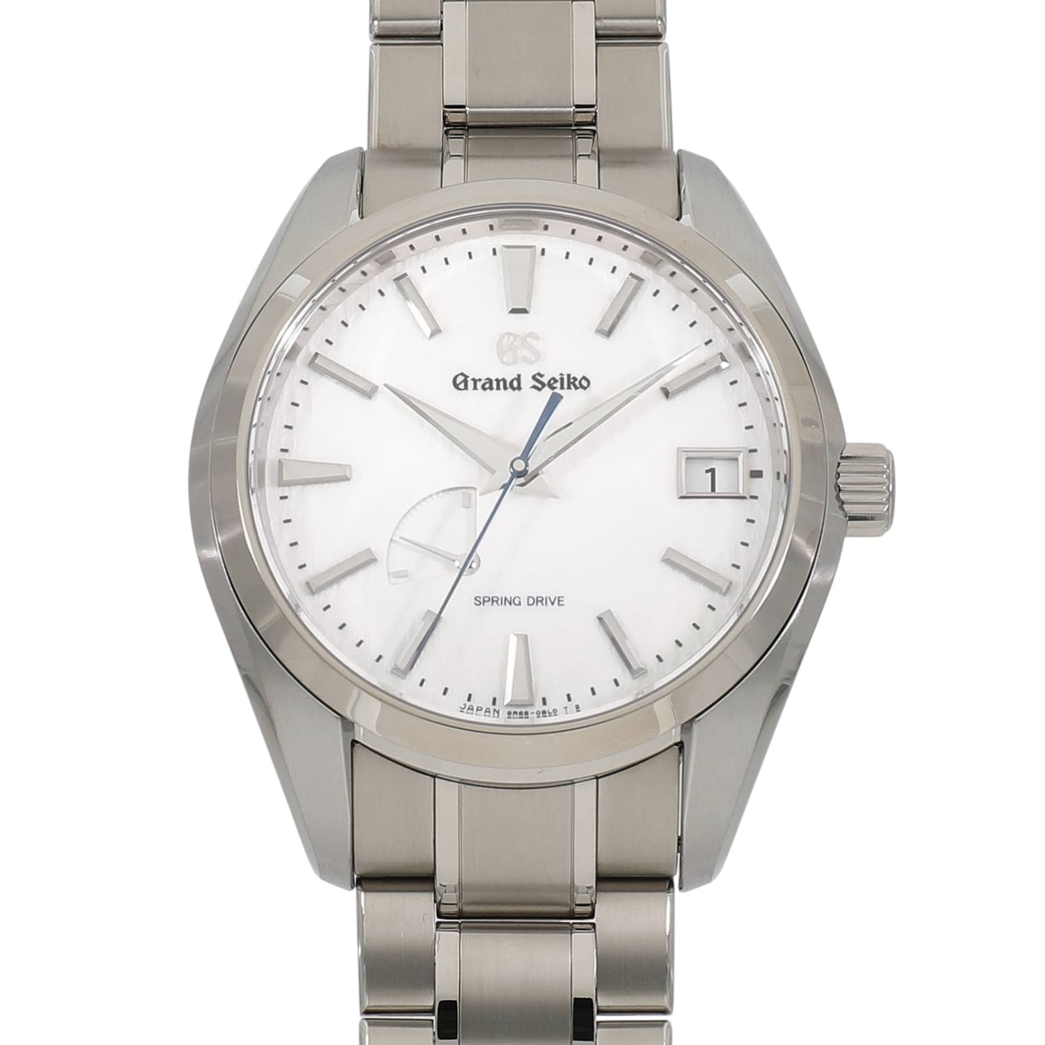 [未使用]セイコー グランドセイコー ヘリテージコレクション スプリングドライブ パワーリザーブ SBGA211 / 9R65-0AE0 ホワイト メンズ