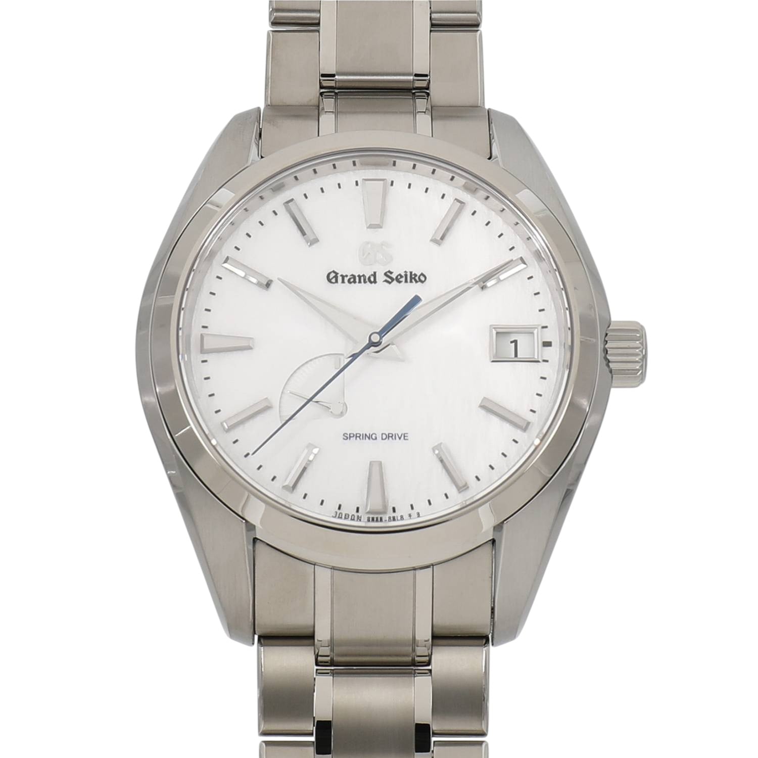 [未使用]セイコー グランドセイコー ヘリテージコレクション スプリングドライブ パワーリザーブ SBGA211 / 9R65-0AE0 ホワイト メンズ