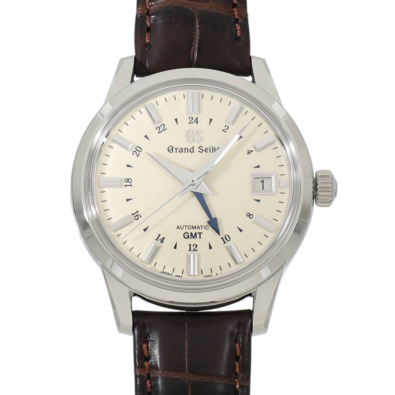 [未使用]セイコー グランドセイコー エレガンス コレクション メカニカル GMT SBGM221 / 9S66-00A0 アイボリー メンズ