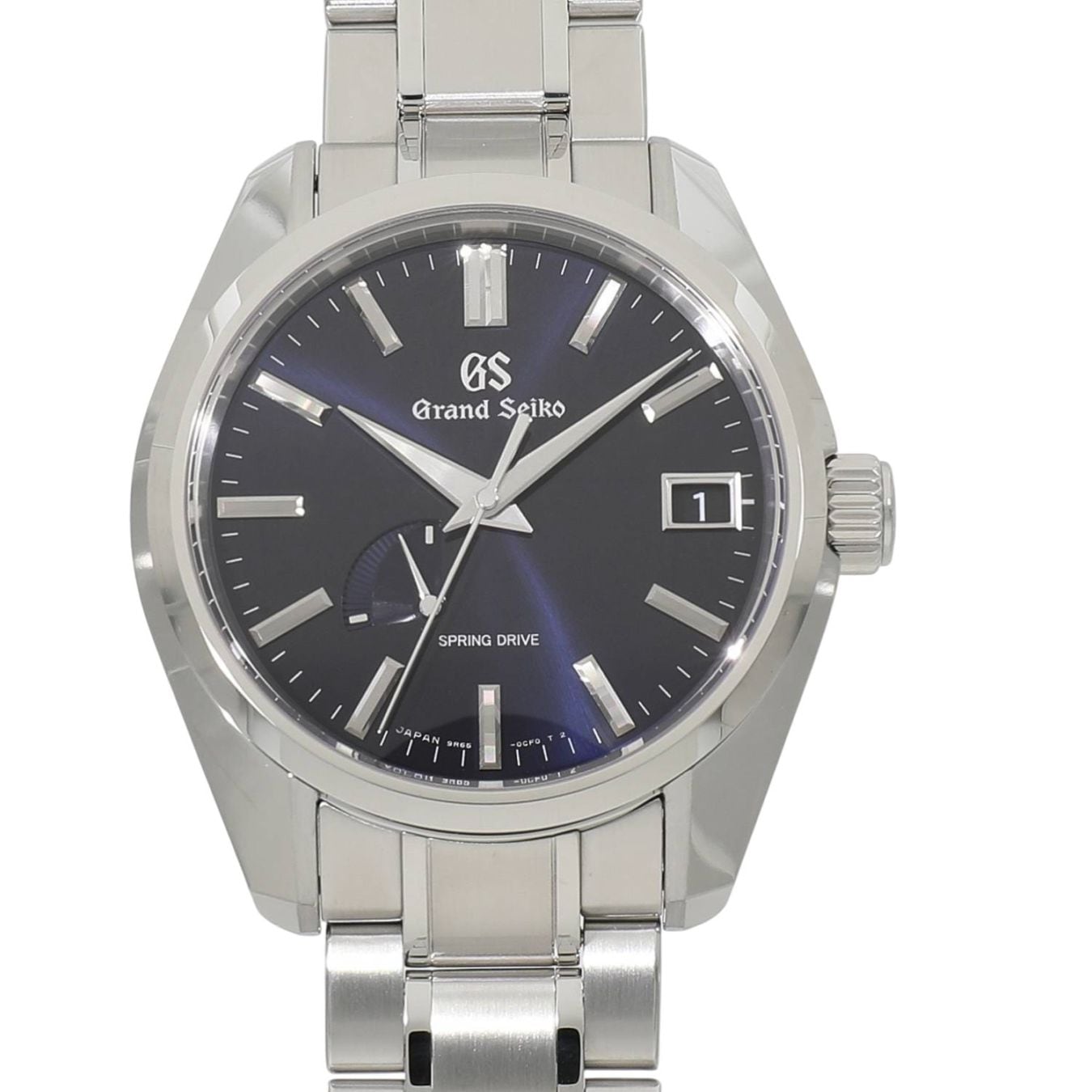 [未使用]セイコー グランドセイコー ヘリテージコレクション スプリングドライブ パワーリザーブ マスターショップ限定 SBGA375 / 9R65-0CV0 ブルー メンズ