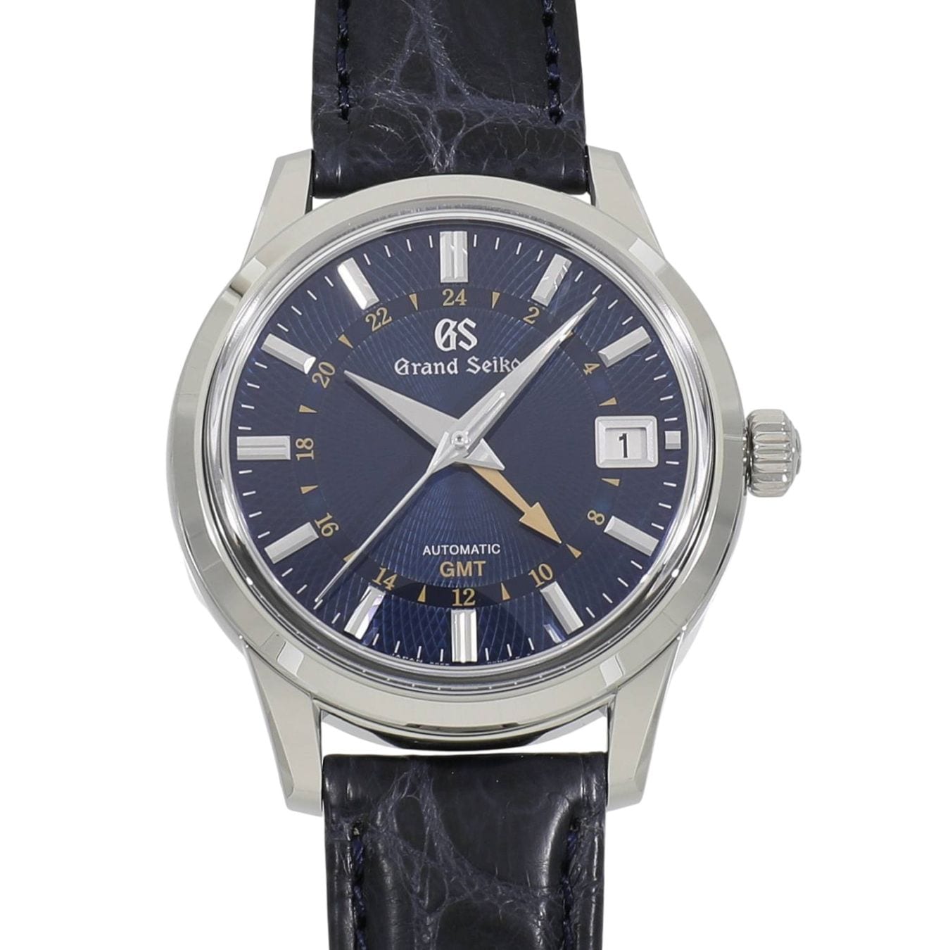 [未使用]セイコー グランドセイコー エレガンス コレクション メカニカル GMT 月雫 SBGM257 / 9S66-00L0 ブルー メンズ