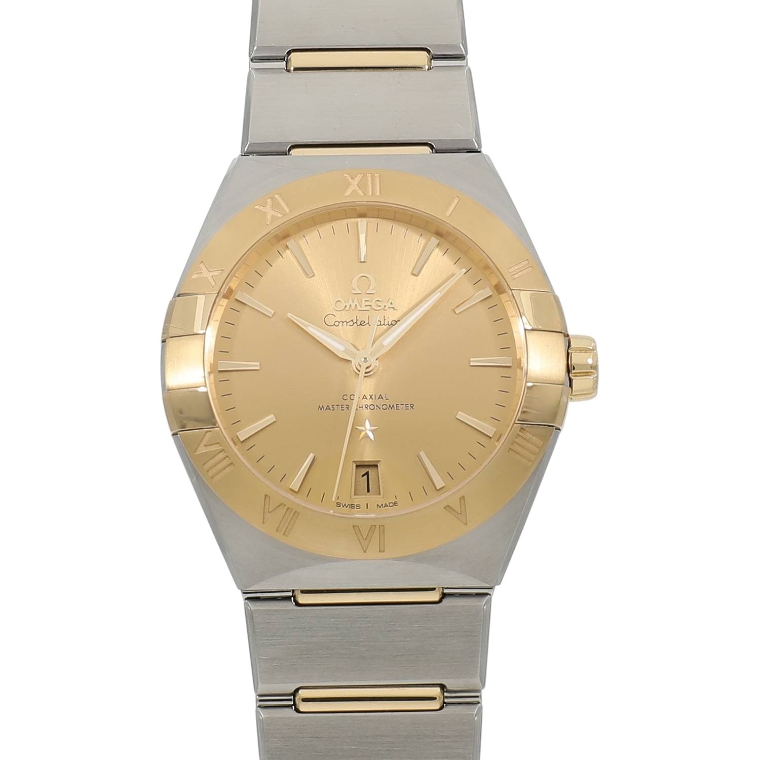 [新品]オメガ コンステレーション コーアクシャル マスター クロノメーター 131.20.36.20.08.001 シャンパンゴールド メンズ