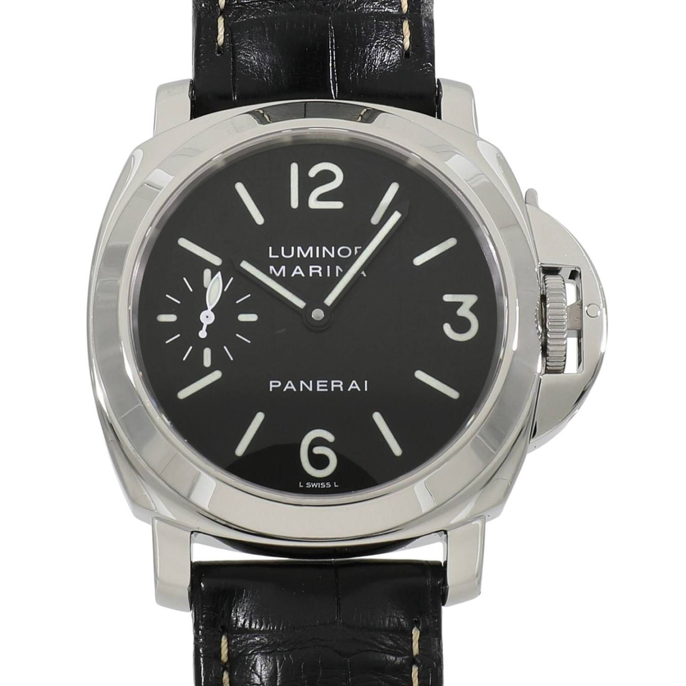 [中古]パネライ ルミノール マリーナ PAM00001 C番 ブラック メンズ