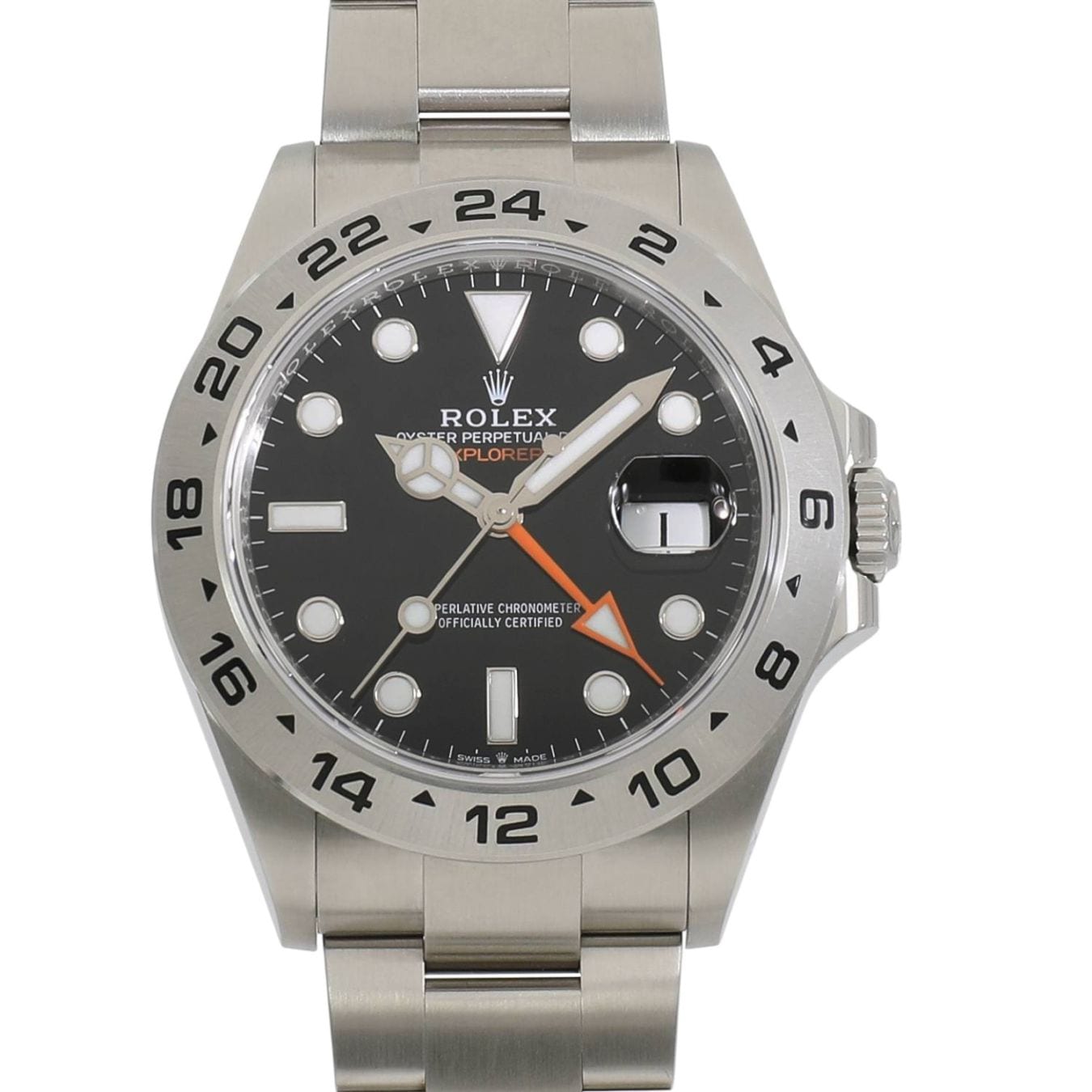 [中古]ロレックス エクスプローラー II 226570 ランダム ブラック メンズ