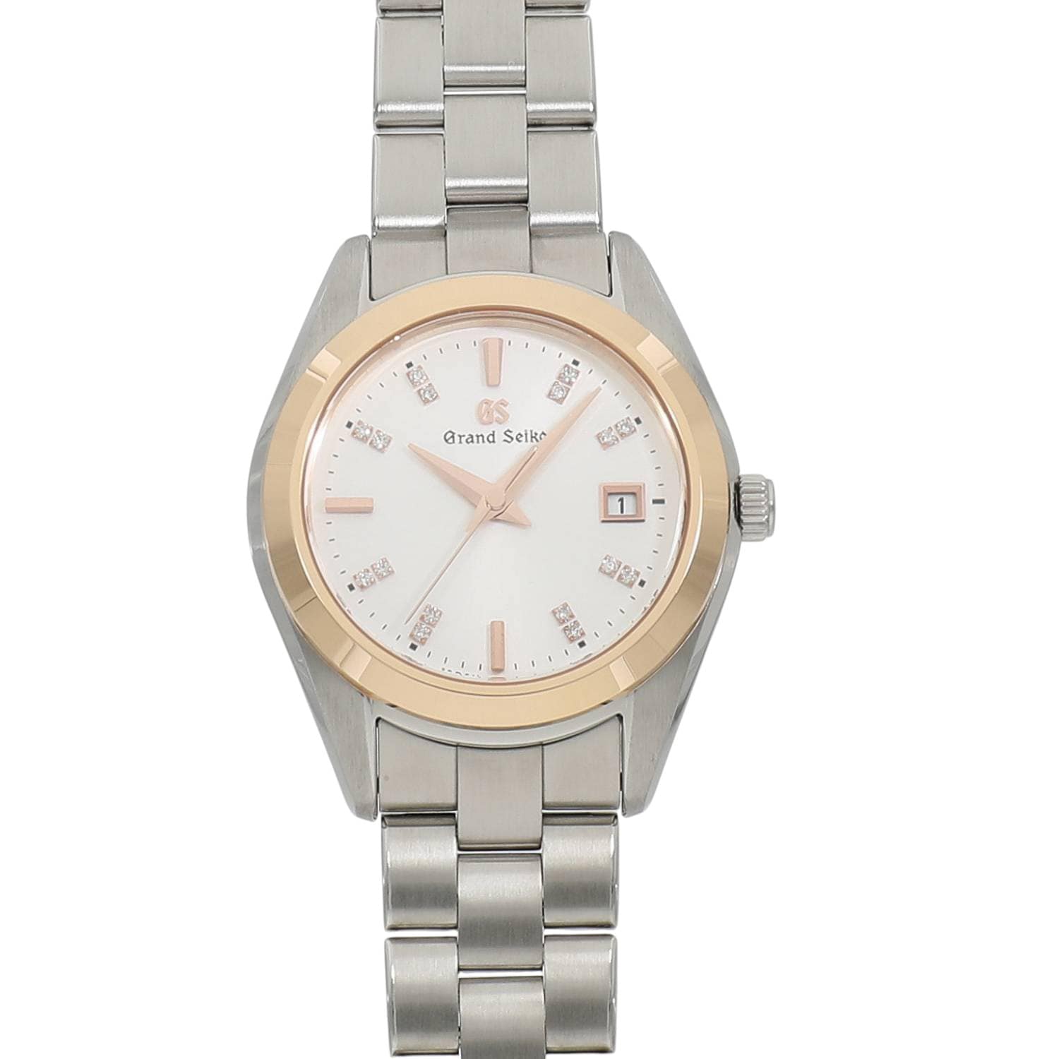 [未使用]セイコー グランドセイコー ヘリテージコレクション レディース クオーツ STGF274 / 4J52-0AB0 シルバー×16Pダイヤ レディース