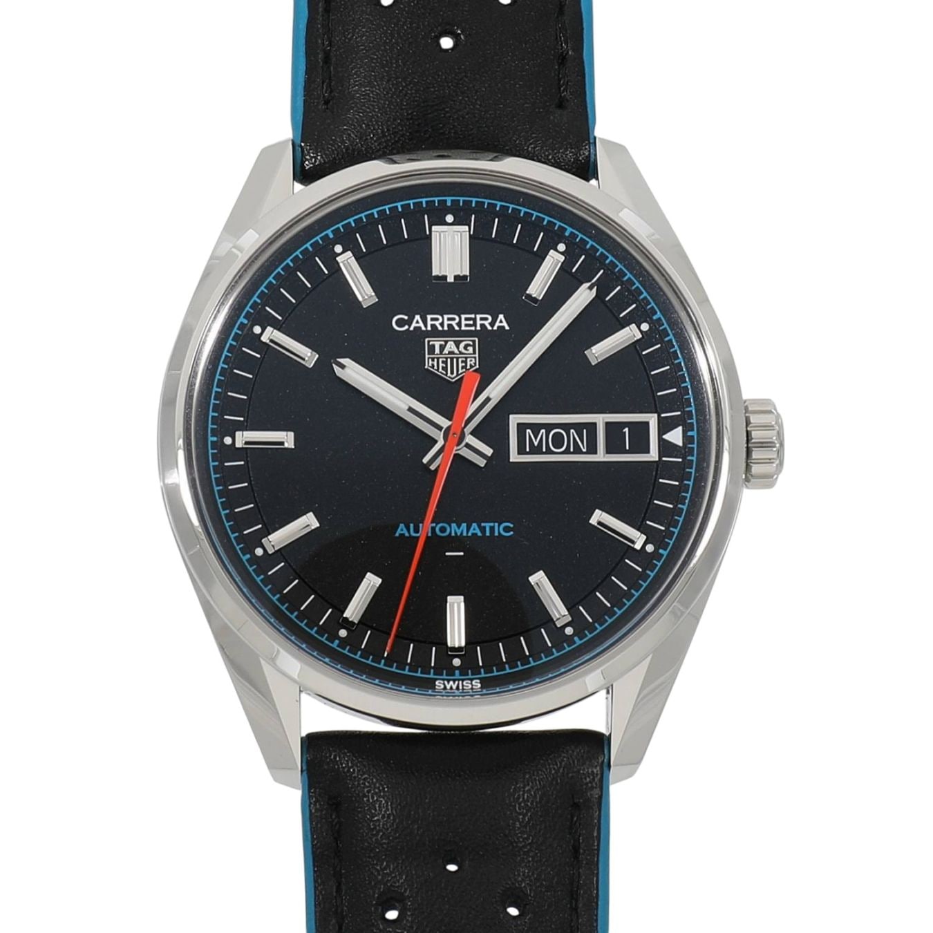 [未使用]タグホイヤー カレラ デイデイト WDA2110.FC6614 ブラック メンズ