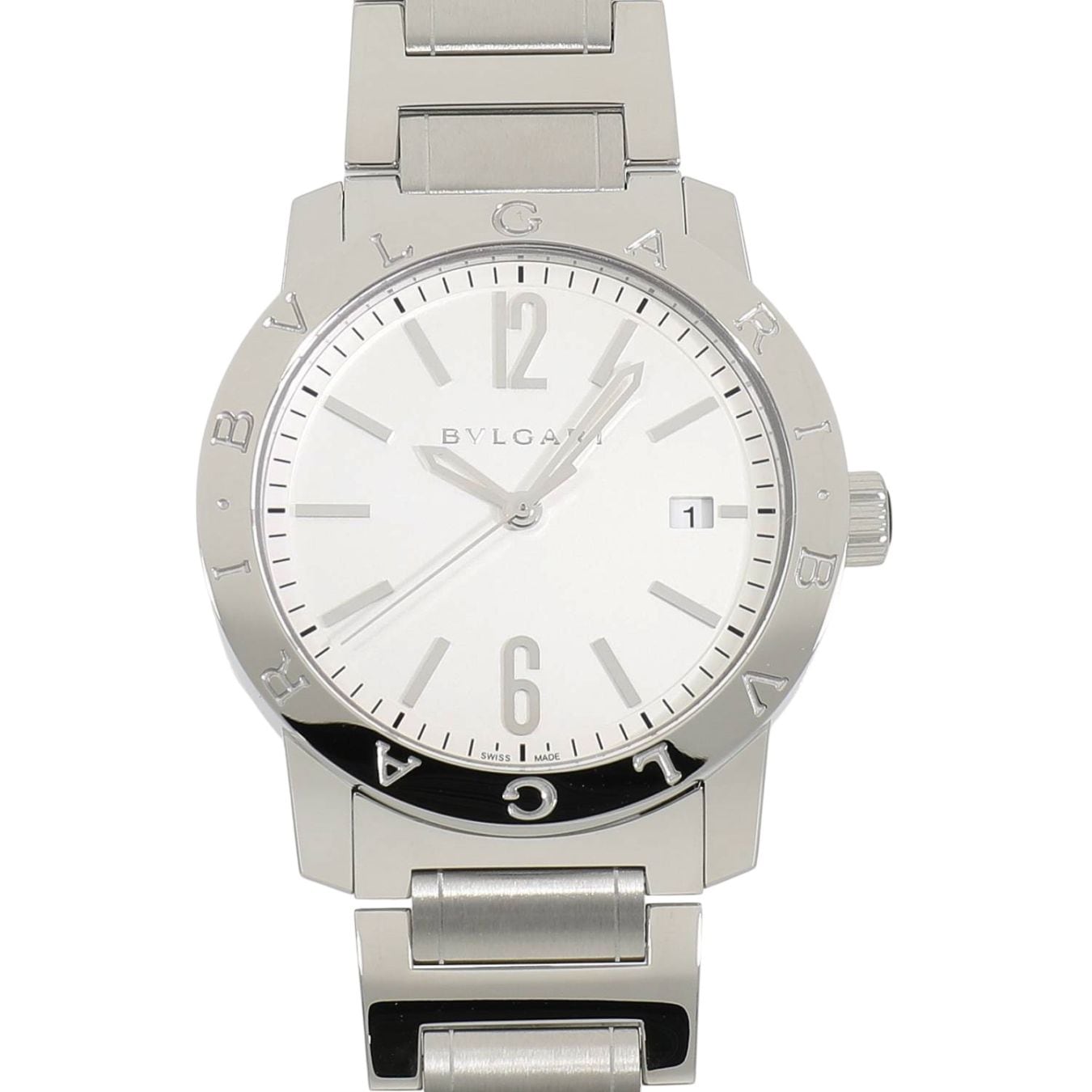 [新品]ブルガリ ブルガリ ブルガリ ソロテンポ BB39WSSD / 102110 シルバー メンズ