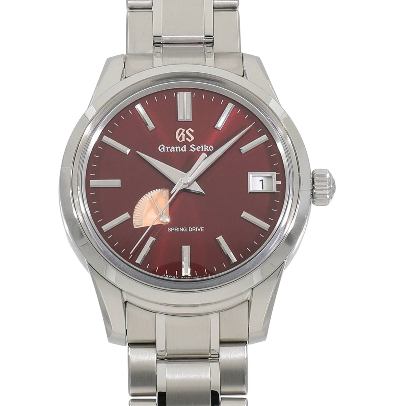 [中古]セイコー グランドセイコー エレガンスコレクション キャリバー9R 20周年記念 世界1300本限定 SBGA499 / 9R65-0EY0 レッド メンズ