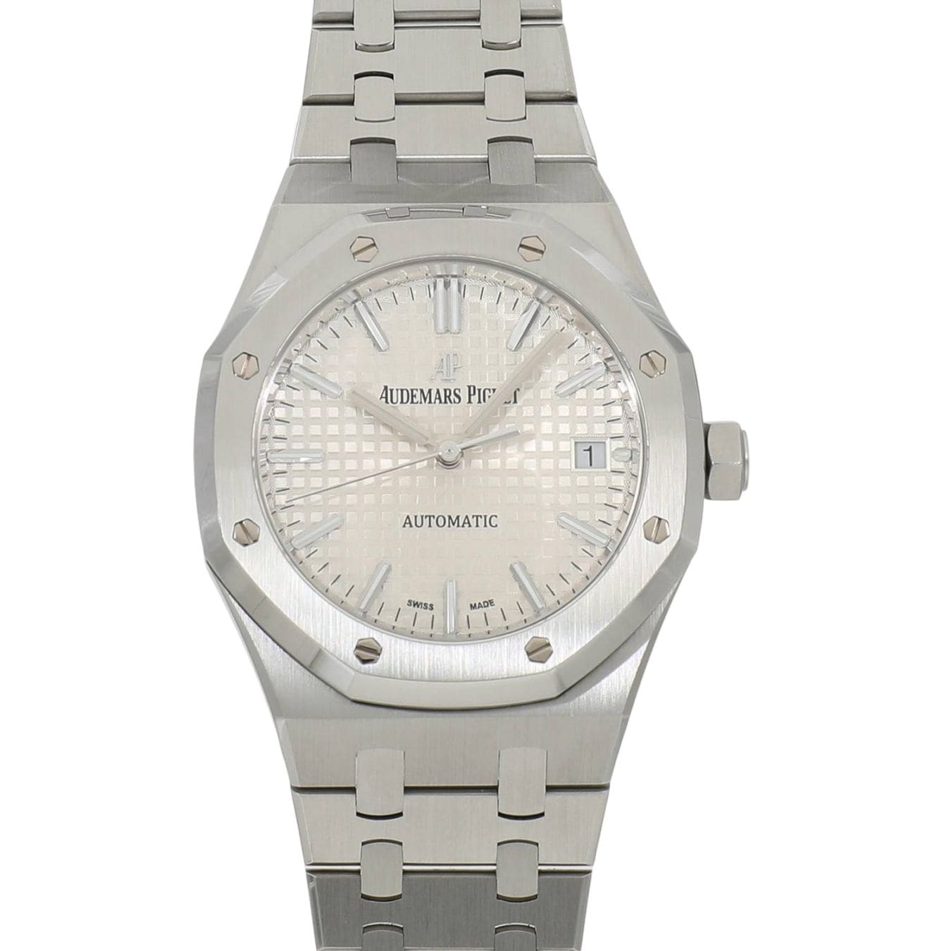[中古]オーデマピゲ ロイヤルオーク オートマティック 15450ST.OO.1256ST.01 シルバー ユニセックス