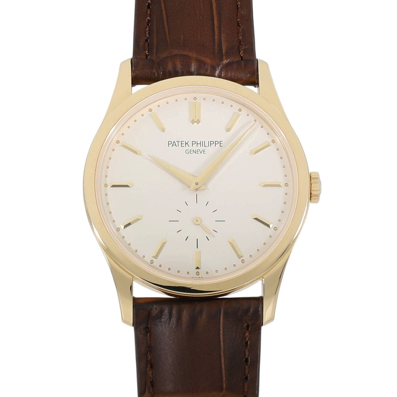 [中古]パテックフィリップ カラトラバ 5196J-001 シルバー メンズ