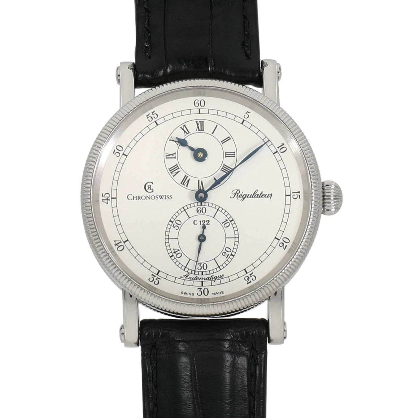 [中古]クロノスイス レギュレーター オートマティック CH1223 シルバー メンズ