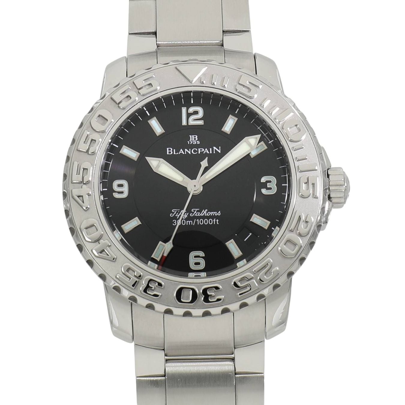 [中古]ブランパン トリロジー コレクション フィフティ ファゾムズ 2200-1130-71 ブラック メンズ