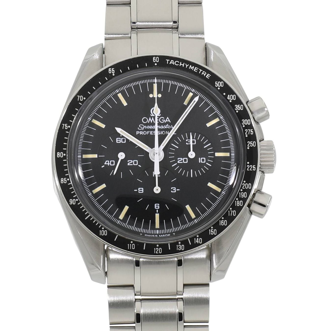 [中古]オメガ スピードマスター ムーンウォッチ プロフェッショナル 3590.50.00 ブラック メンズ