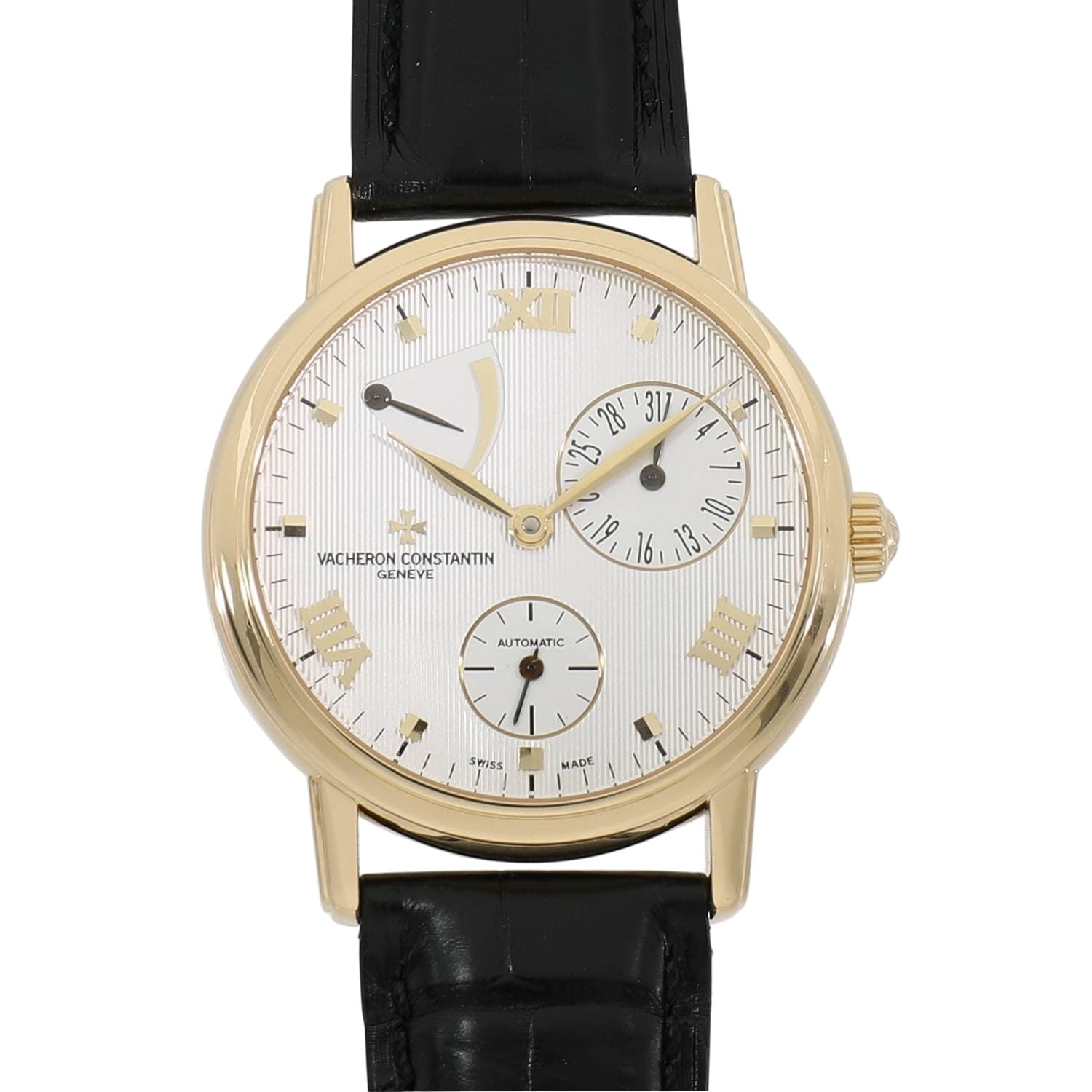 [中古]ヴァシュロンコンスタンタン パトリモニー クラシック リザーブドマルシェ 47200/000J シルバー メンズ