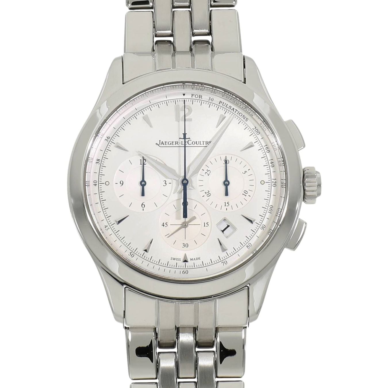[中古]ジャガールクルト マスター コントロール クロノグラフ Q1538120(174.8.C1) シルバー メンズ