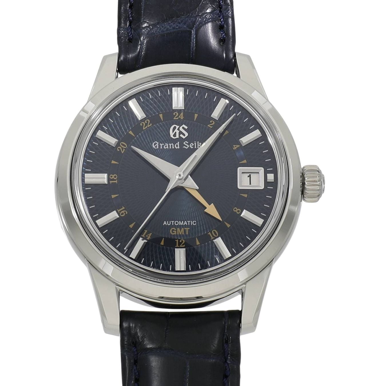 [新品]セイコー グランドセイコー エレガンス コレクション メカニカル GMT 月雫 SBGM257 ブルー メンズ