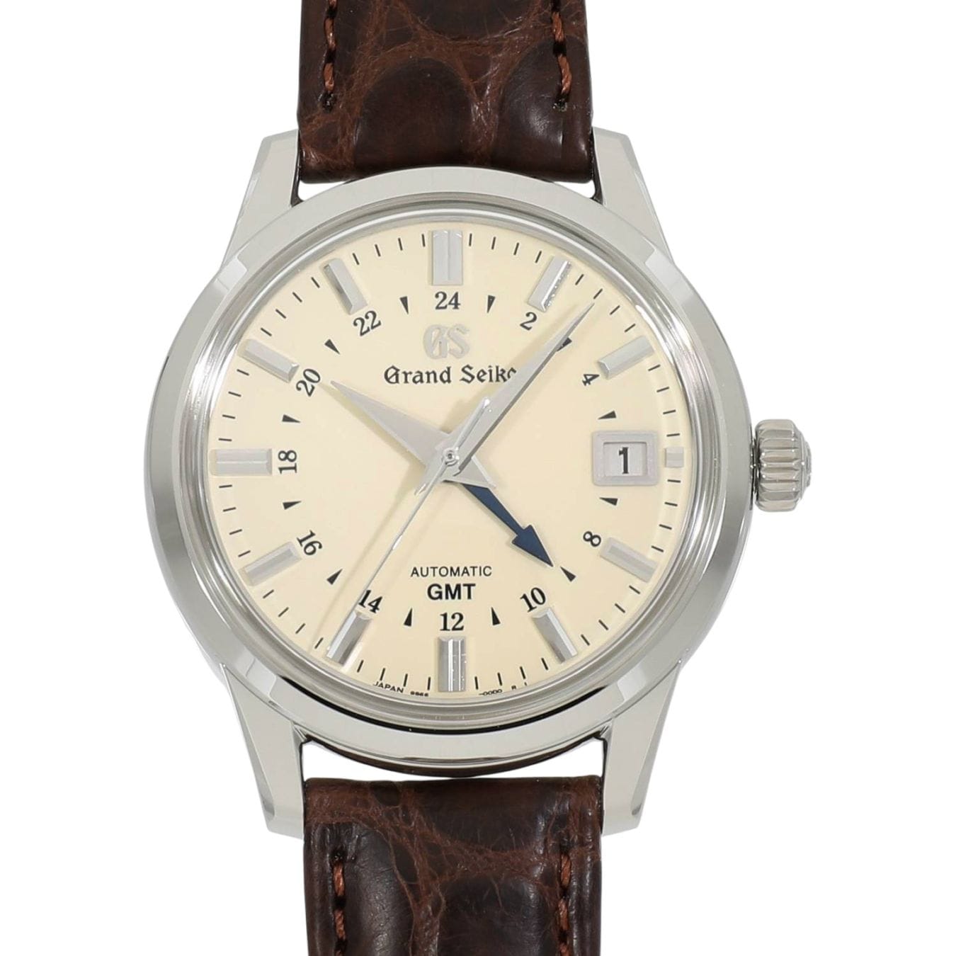 [未使用]セイコー グランドセイコー エレガンス コレクション メカニカル GMT SBGM221(9S66-00A0) アイボリー メンズ