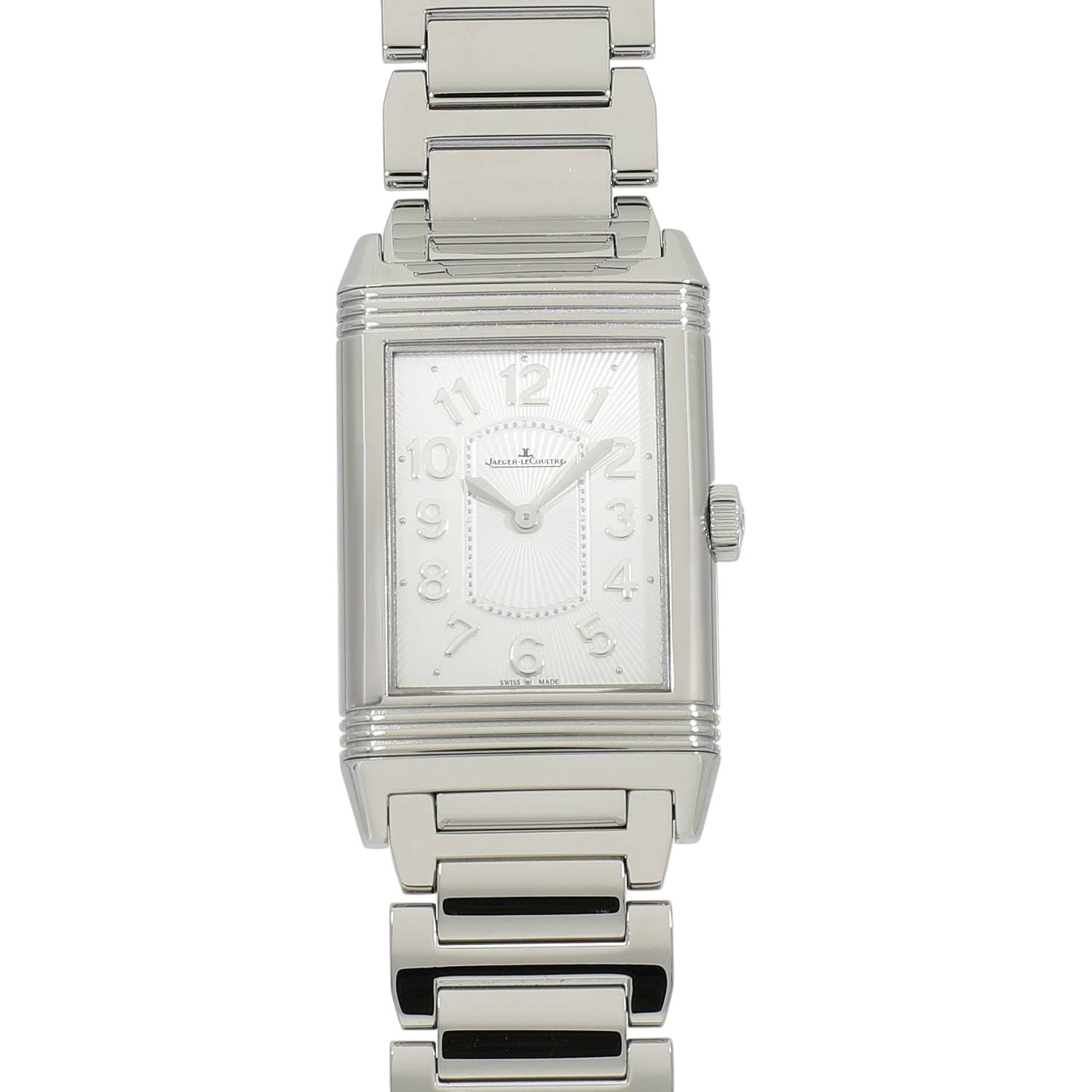 [中古]ジャガールクルト グランド レベルソ レディ ウルトラスリム Q3208120(268.8.47) シルバー レディース