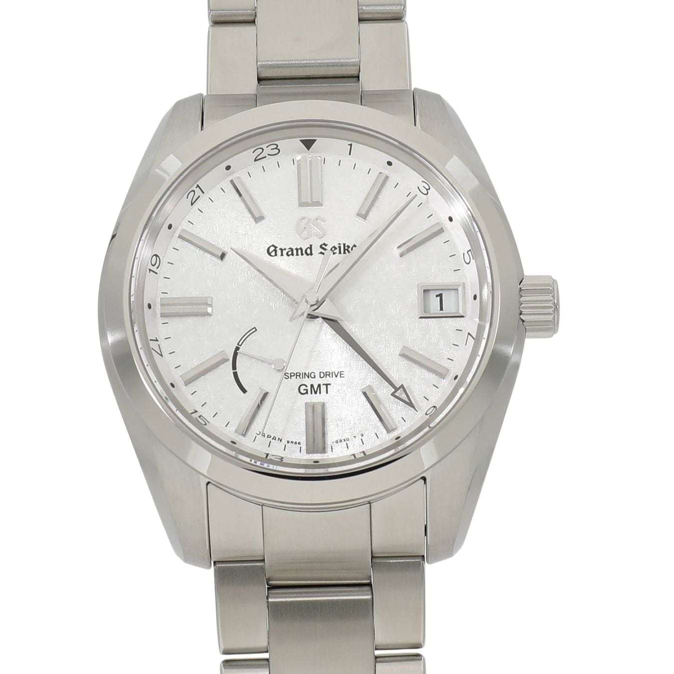 [未使用]セイコー グランドセイコー ヘリテージコレクション スプリングドライブ GMT SBGE279(9R66-0BL0) ホワイト メンズ